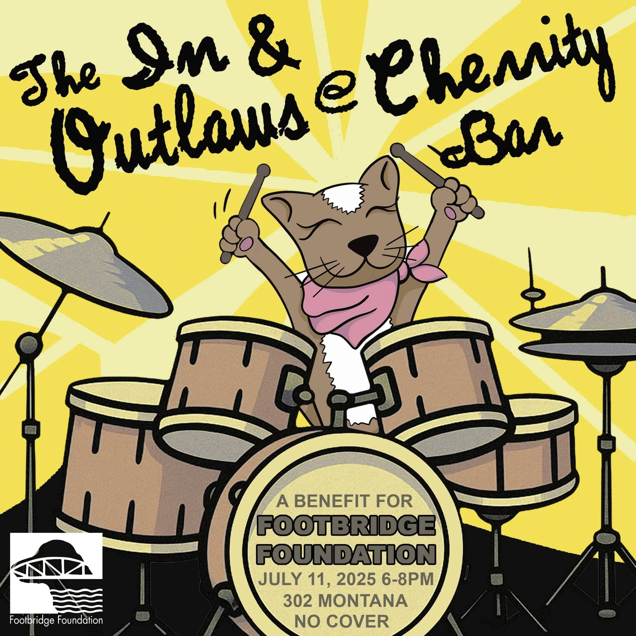 Happy Hour at Cherrity Bar with Live Music from The In and Outlaws