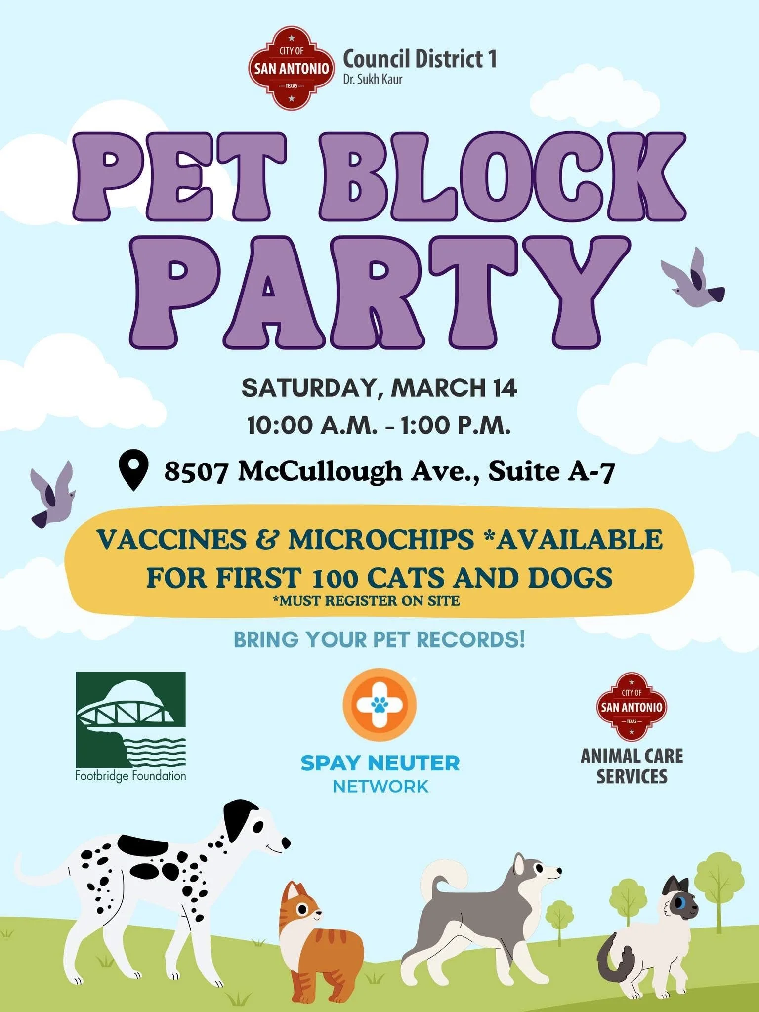 PET BLOCK PARTY