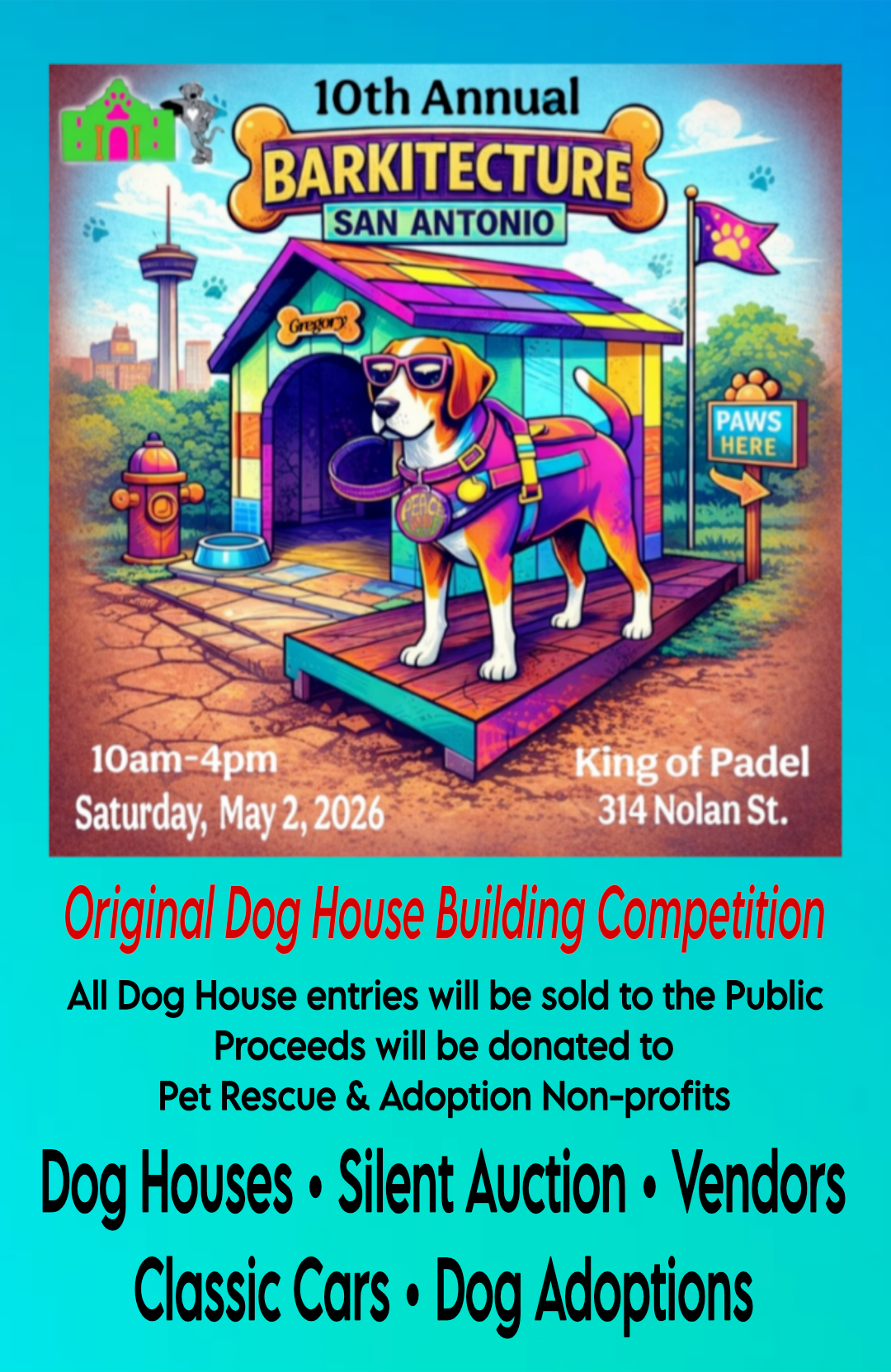  BARKITECTURE: Original Dog House Building Competition 