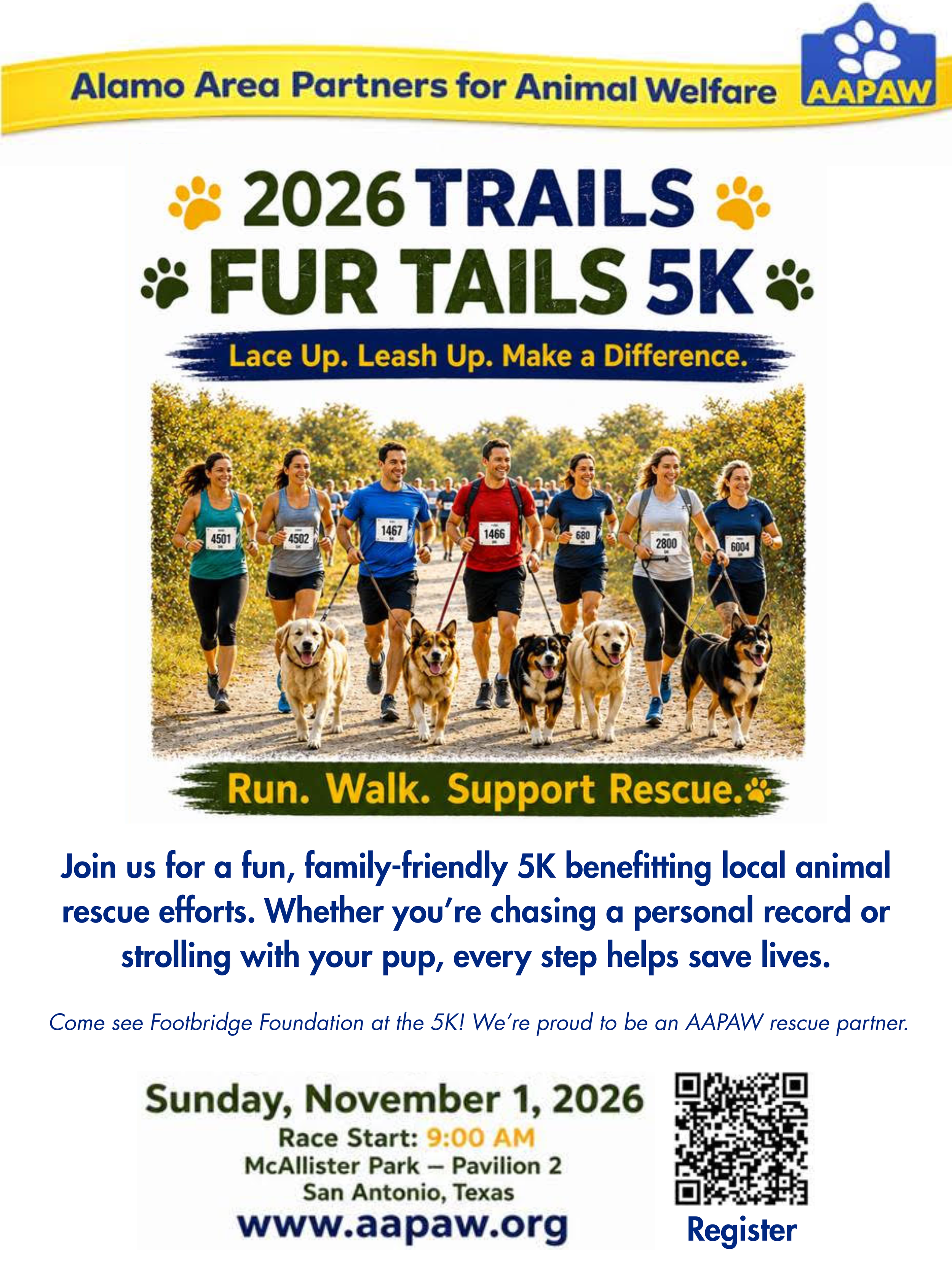 2026 Trails Fur Tails 5K