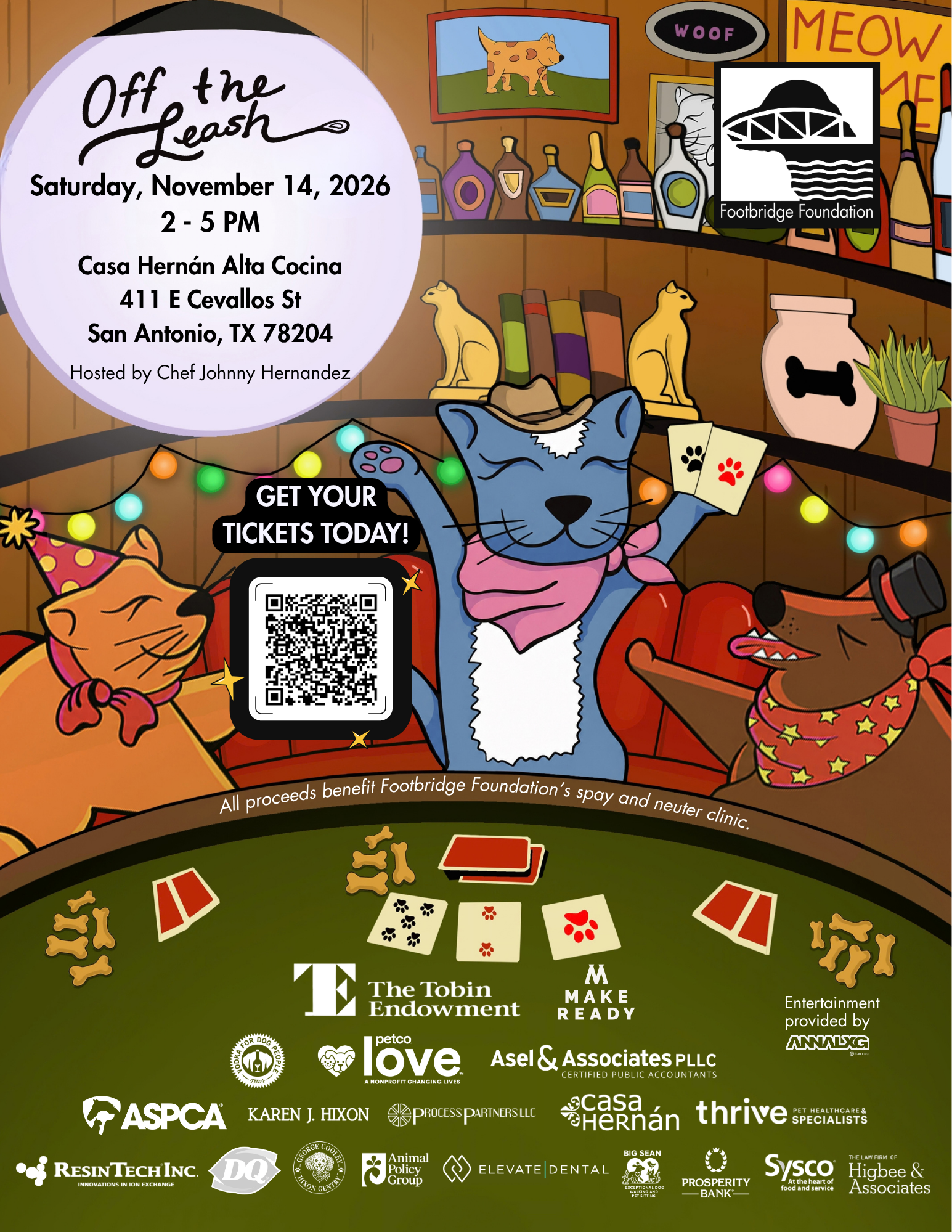 🐾 Save the Date — Off the Leash 2026 🐾