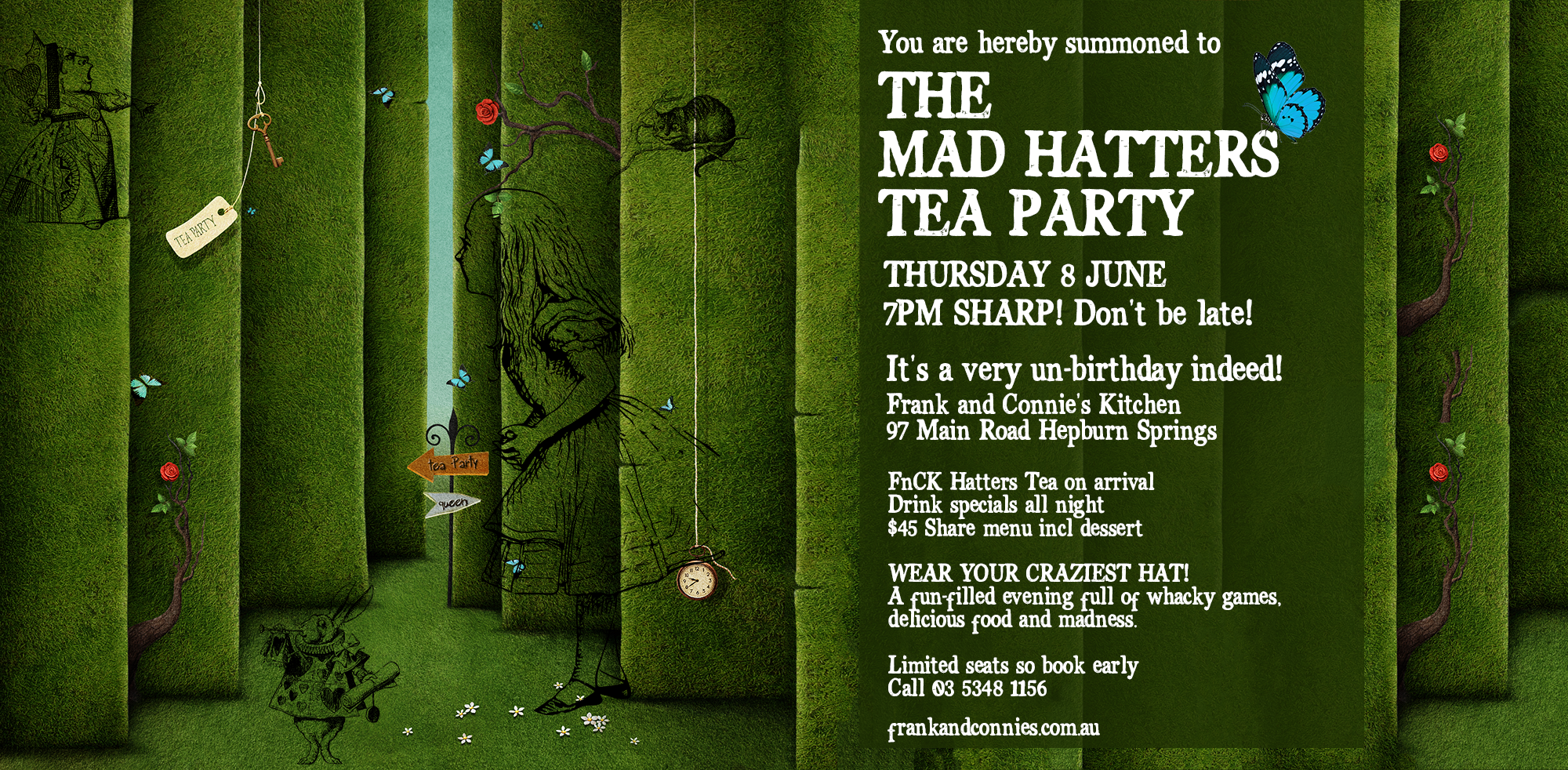 A Mad Hatters Tea Party