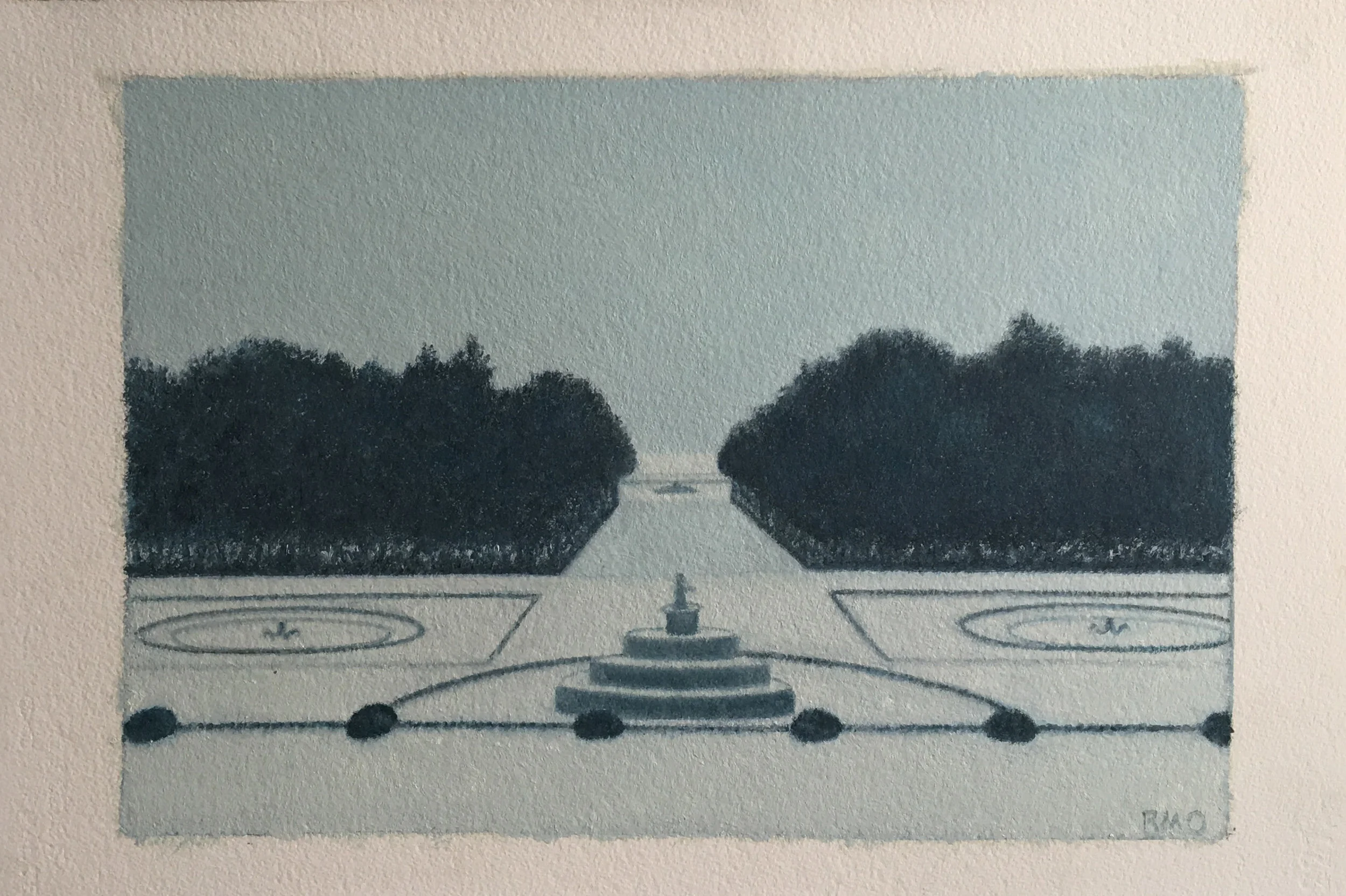 Versailles Snow (E), 12x18