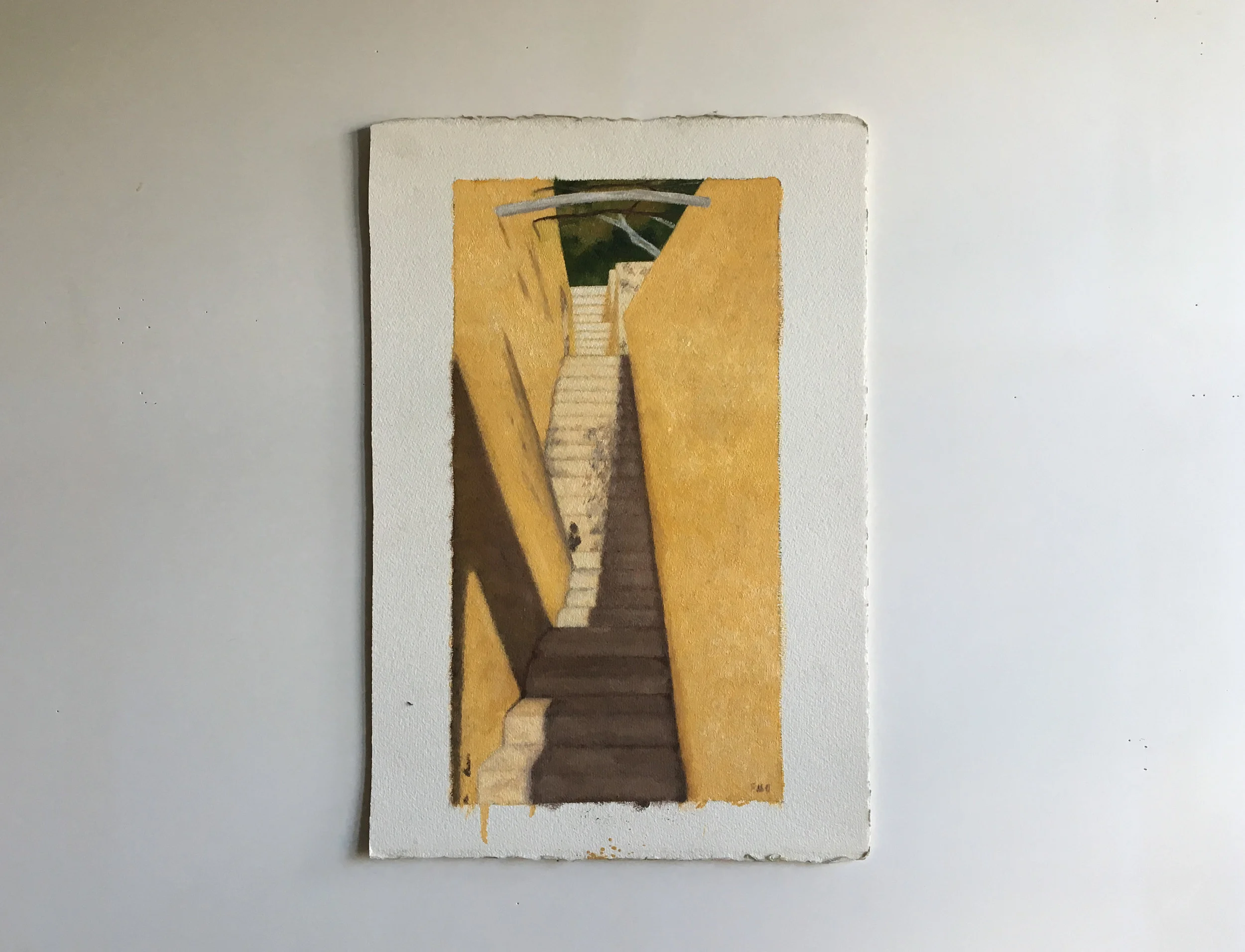 Sargent Stairway - Yellow Version, 19x10