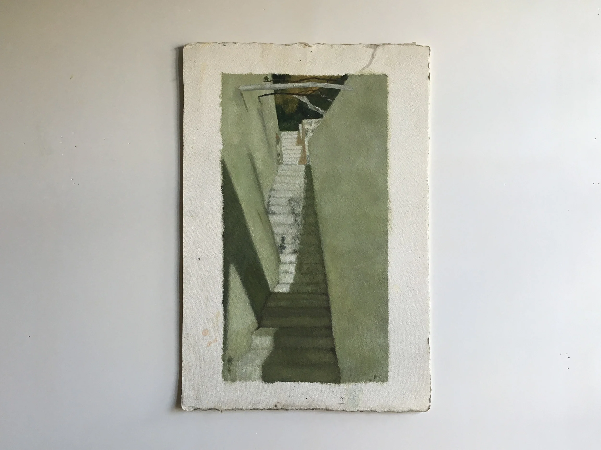 Sargent Stairway - Green Version, 19x10