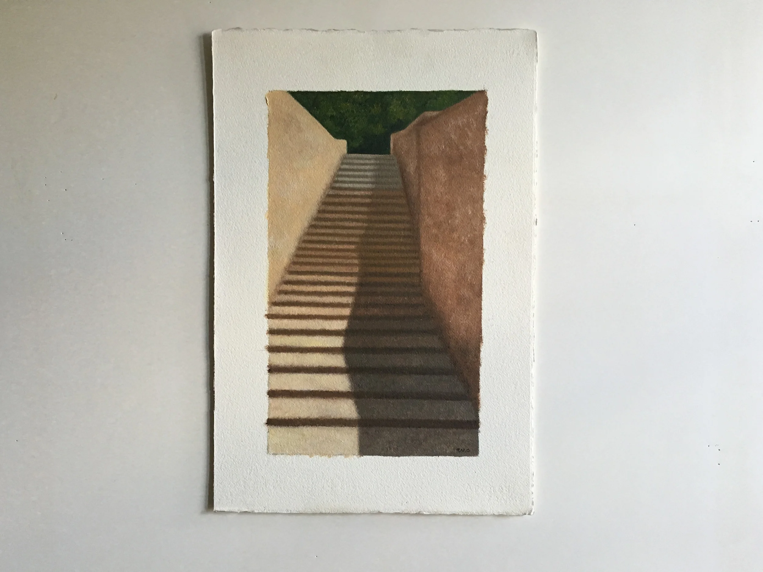 Perugia Stairway (B), 17x10