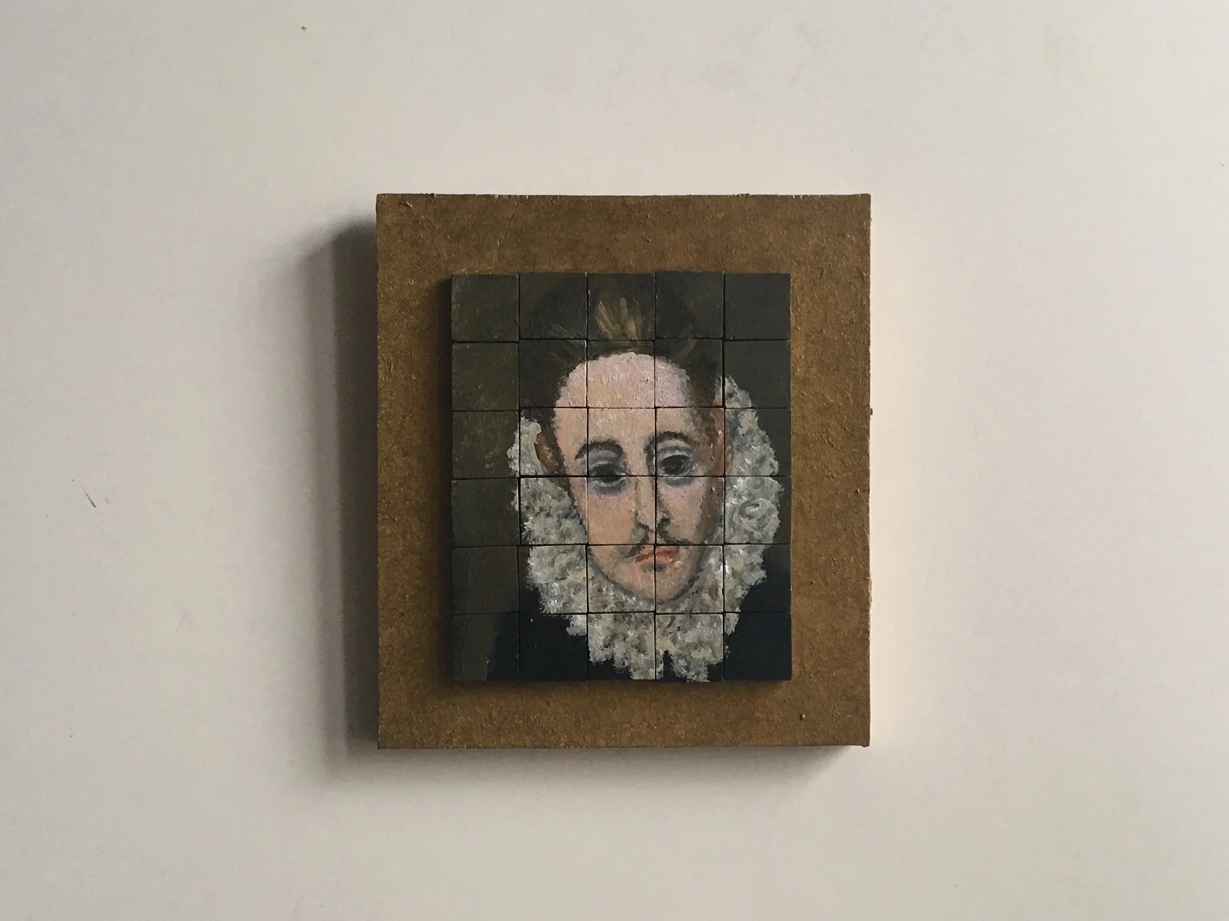 El Greco - Mourner (A), 6x5