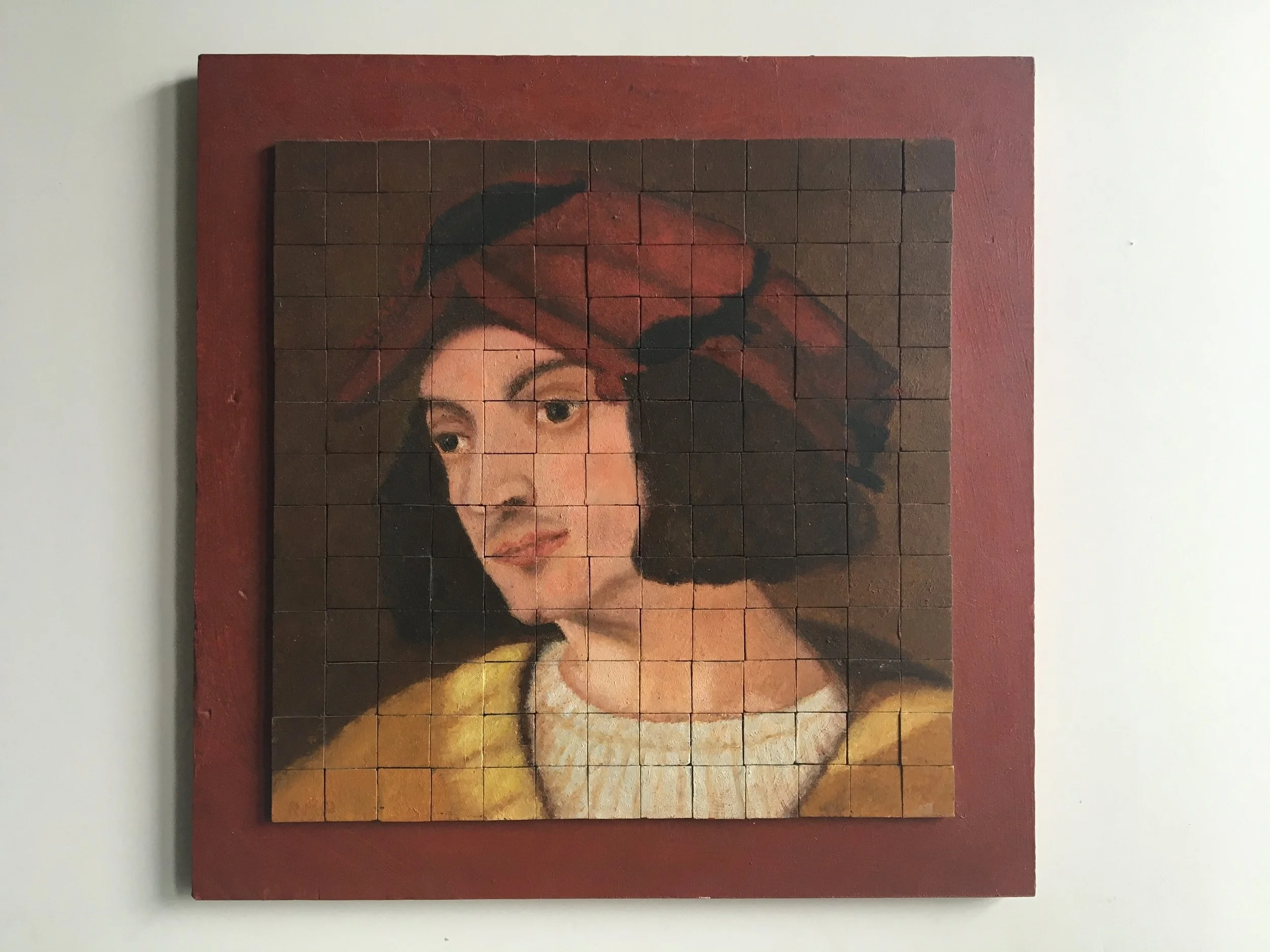 Titian - Man In Red Cap (A), 12x12