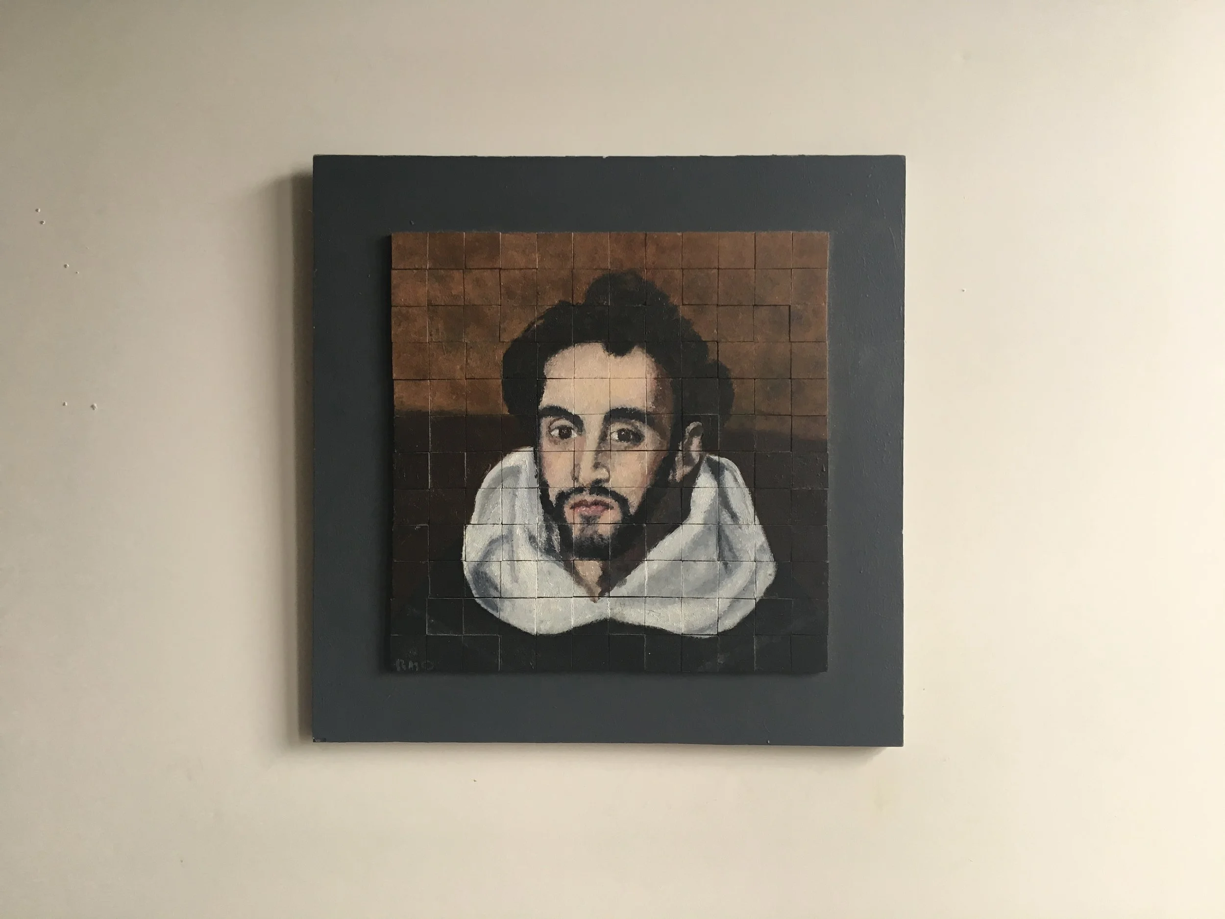 El Greco - Man, 12x12
