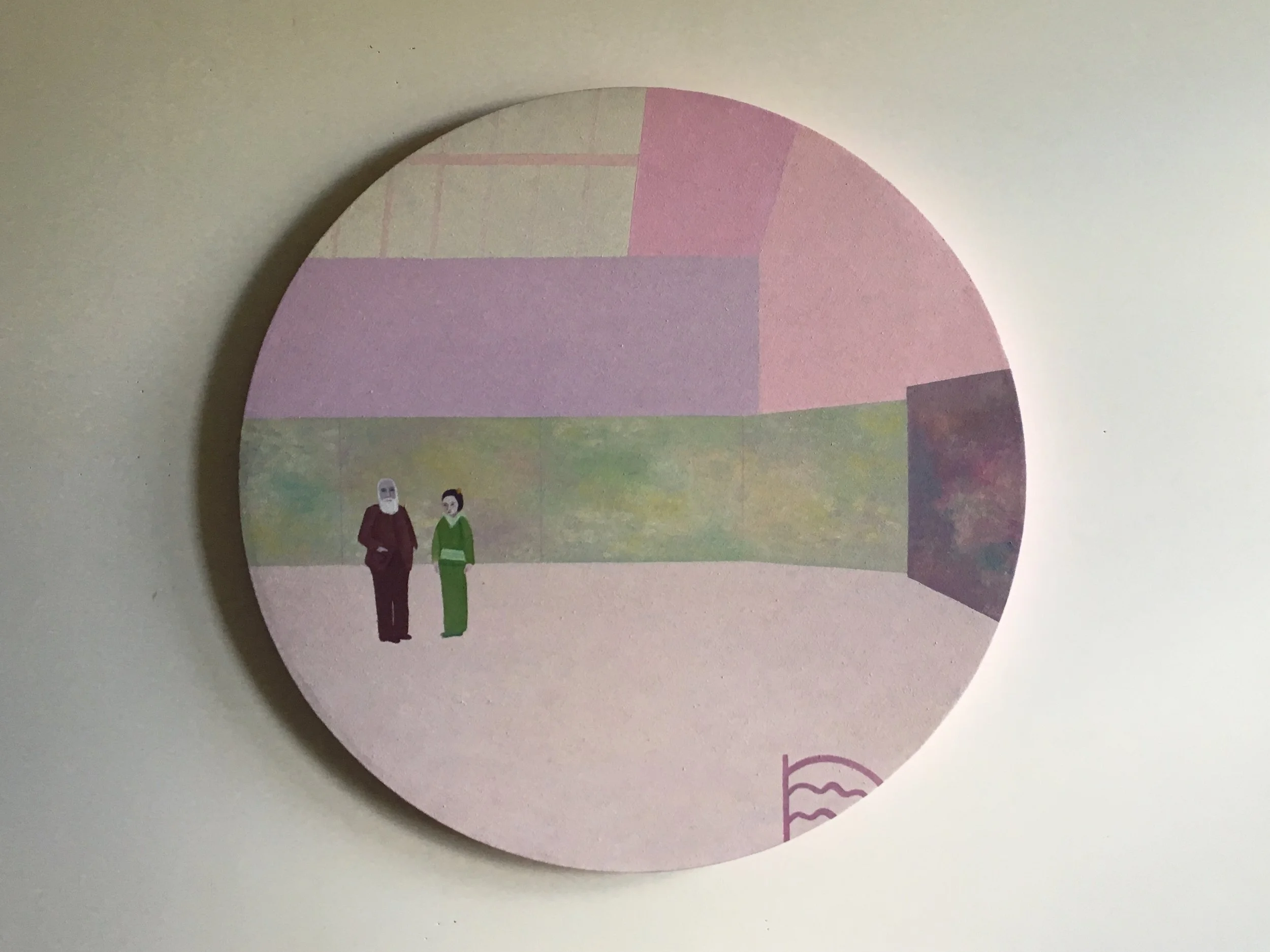 Monet Studio - With Japanese Visitor, Ø24