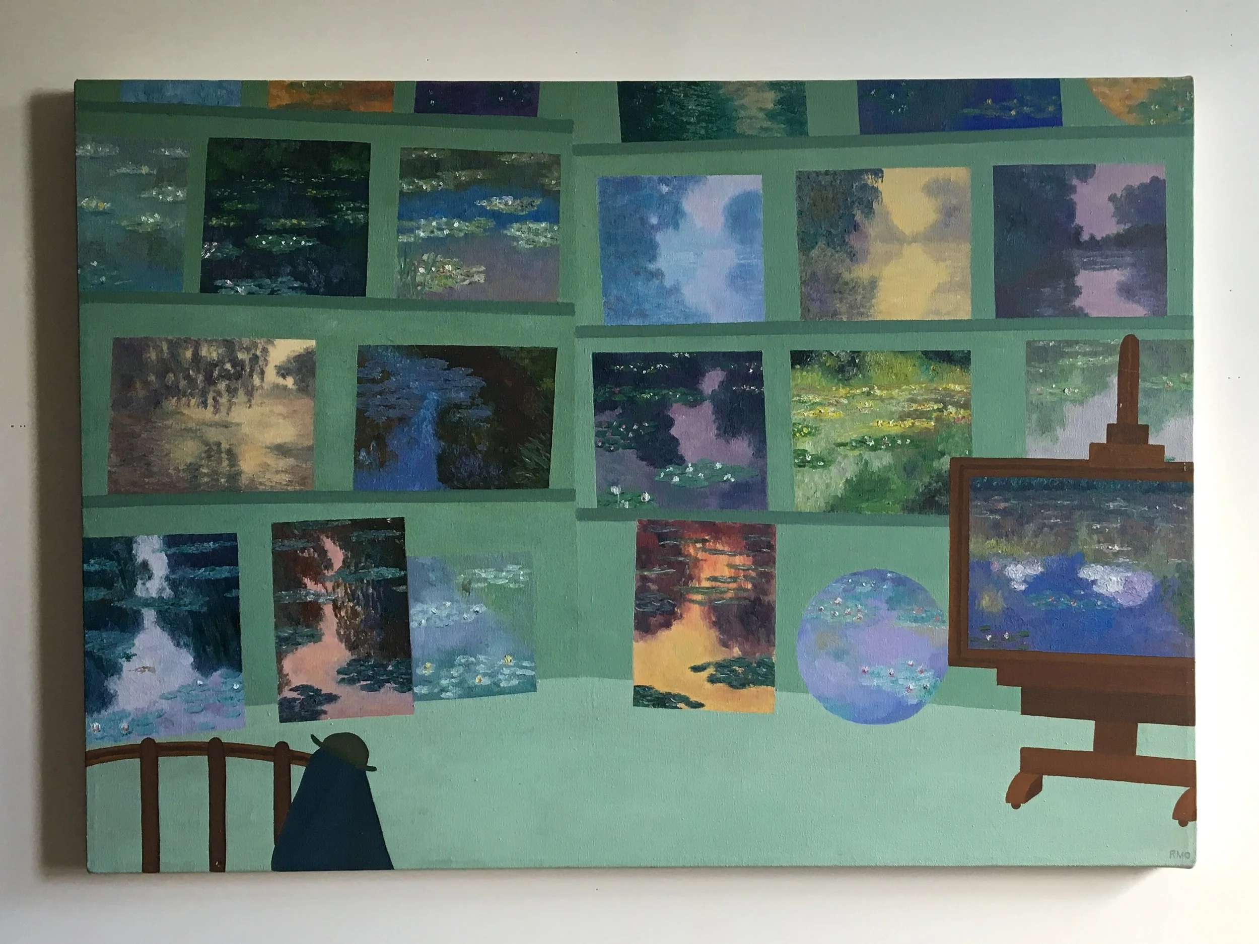 Monet Studio - Nympheas (A), 24x34