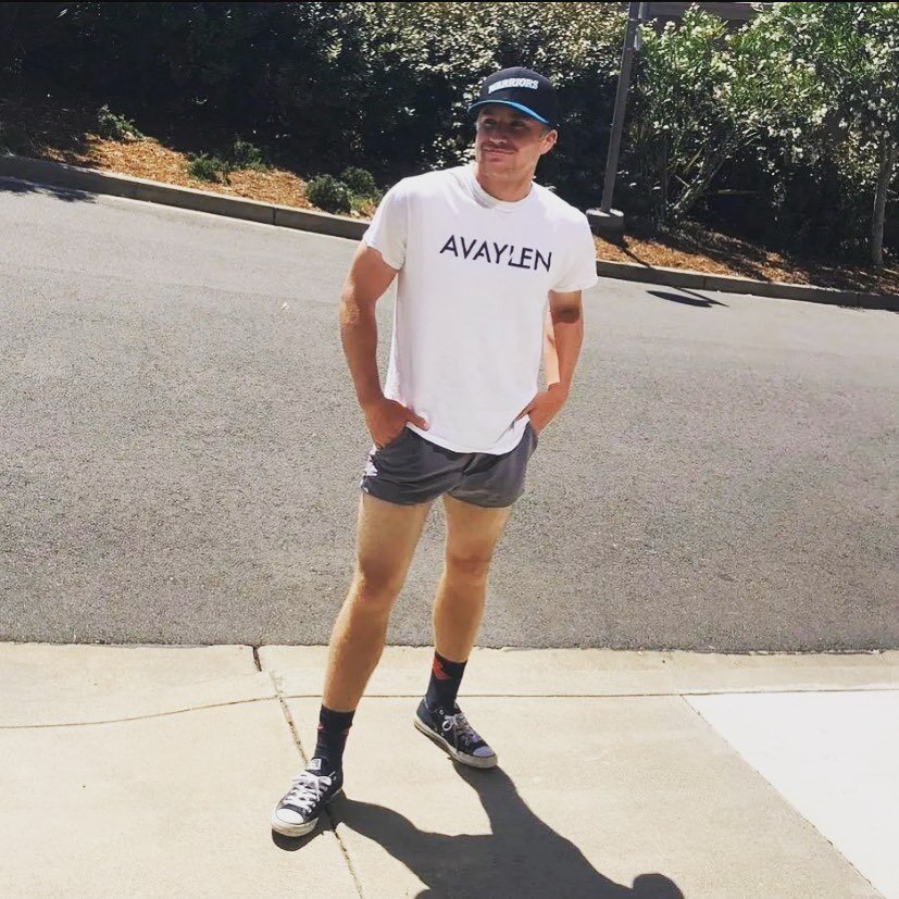 Throwback to when @carlitos_dub was looking super fly and taking in the sun! 
.
.
.
#avaylen #teamavaylen #thighgame #legtan #warriors #skiesoutthighsout #sunshine