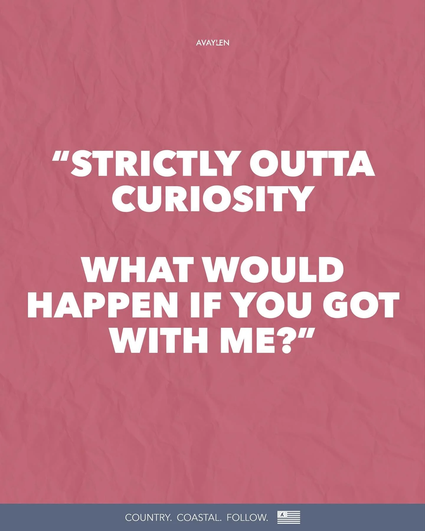 For the curious 👀 and OD lovers! Send to a “friend”
Great jam 🤙
.
.
.
#avaylen #countrywords #countrysayings #countrymusiclover #countrythings #countrymusiclyrics #lyrics #surf #countrylyrics #countrymusic #coastalcountry #honkytonk #o