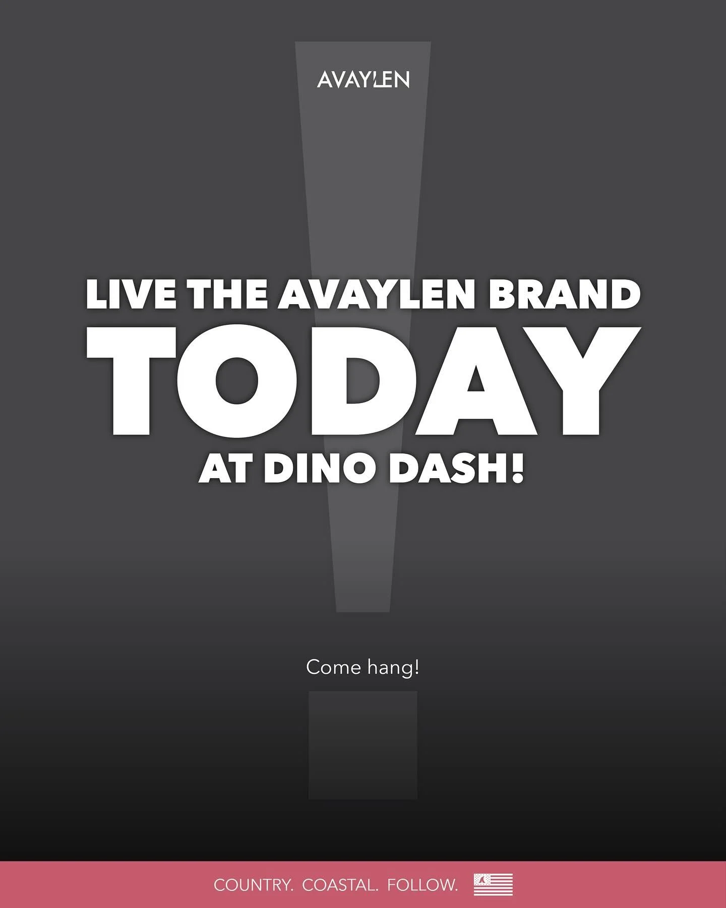 If you&rsquo;re a real one, you&rsquo;ll swing by Dino Dash to live the Avaylen brand⚡️🇺🇸🌴

Come create your own art piece today!!!
.
.
.
#avaylen #countrywords #countrysayings #countrymusiclover #countrythings #countrymusiclyrics #lyrics #sayings