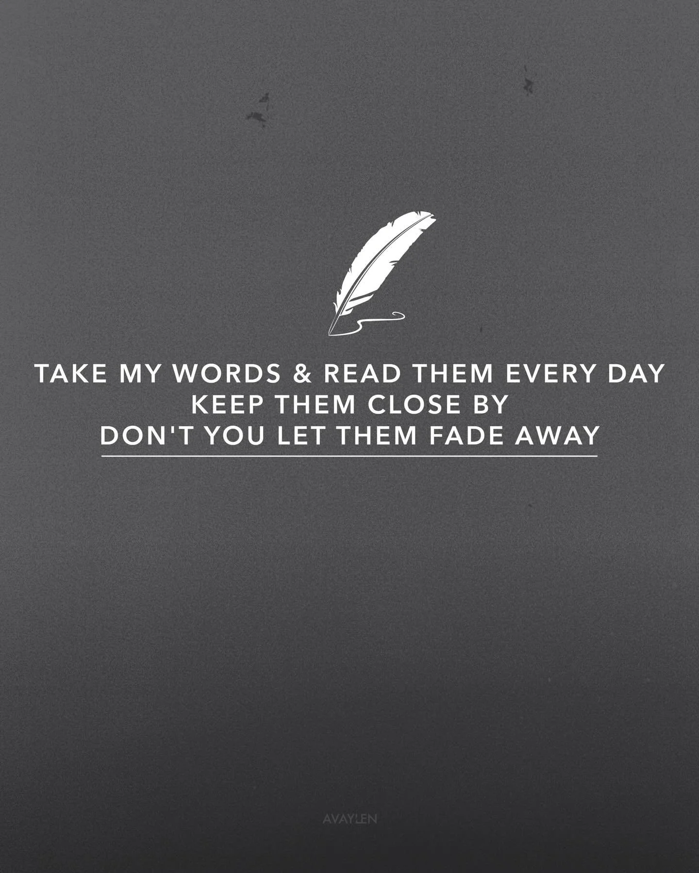 &ldquo;I love you and I don&rsquo;t want you to go - write this down&rdquo; ✍️

Tag the one you love below👇
.
.
.
#avaylen #countrywords #countrysayings #countrymusiclover #countrythings #countrymusiclyrics #lyrics #sayings #countrylyrics #countrymu