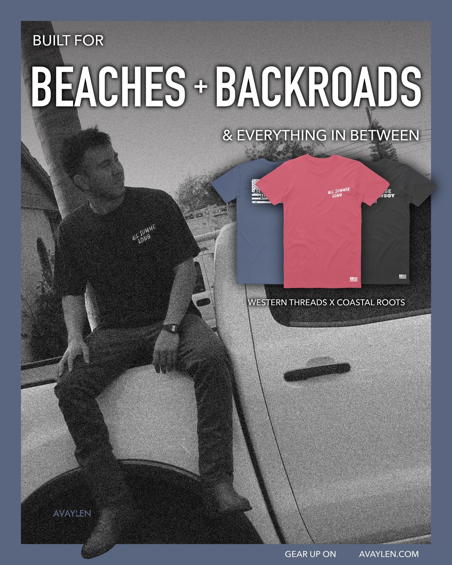 Stop settling for clich&eacute;, western shirts that fall apart after one concert. Go quality. Go avaylen. 

Avaylen makes elevated coastal-inspired westernwear built for beaches and backroads (and everything in between)⚡️Gear up at avaylen.com
.
.
.