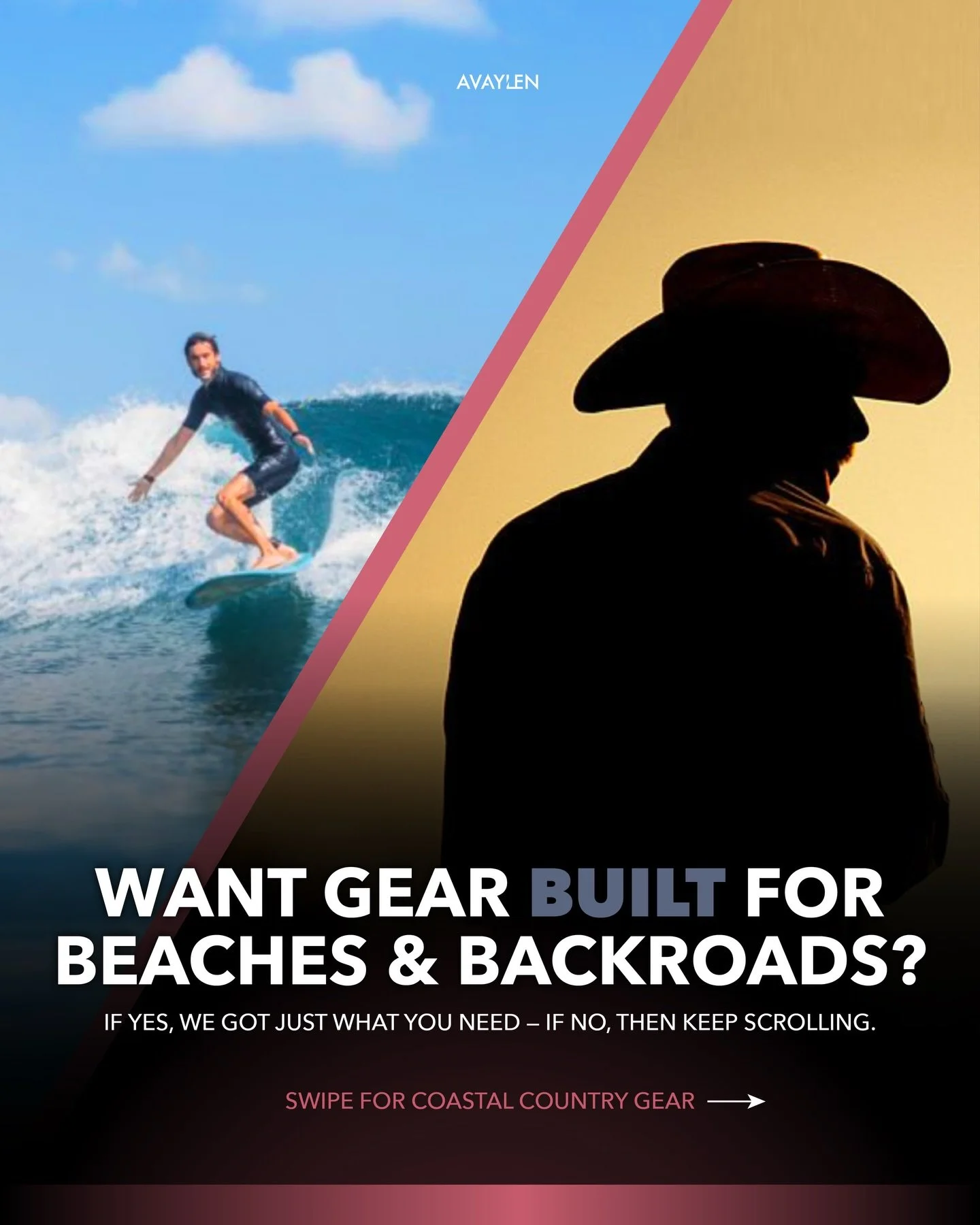 Stop settling for clich&eacute;, western shirts that fall apart after one concert. Go coastal. Go avaylen. 

Avaylen makes elevated coastal-inspired westernwear built for beaches and backroads (and everything in between)⚡️Gear up at avaylen.com
.
.
.