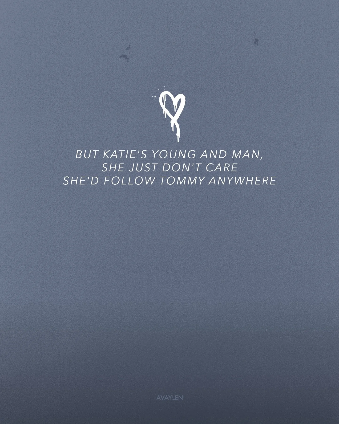 Tag your &ldquo;Katie&rdquo; or &ldquo;Tommy&rdquo; below 🤙&hearts;️
.
.
.
#avaylen #coastalcountry #countrysong #countrylyrics  #californiacountry