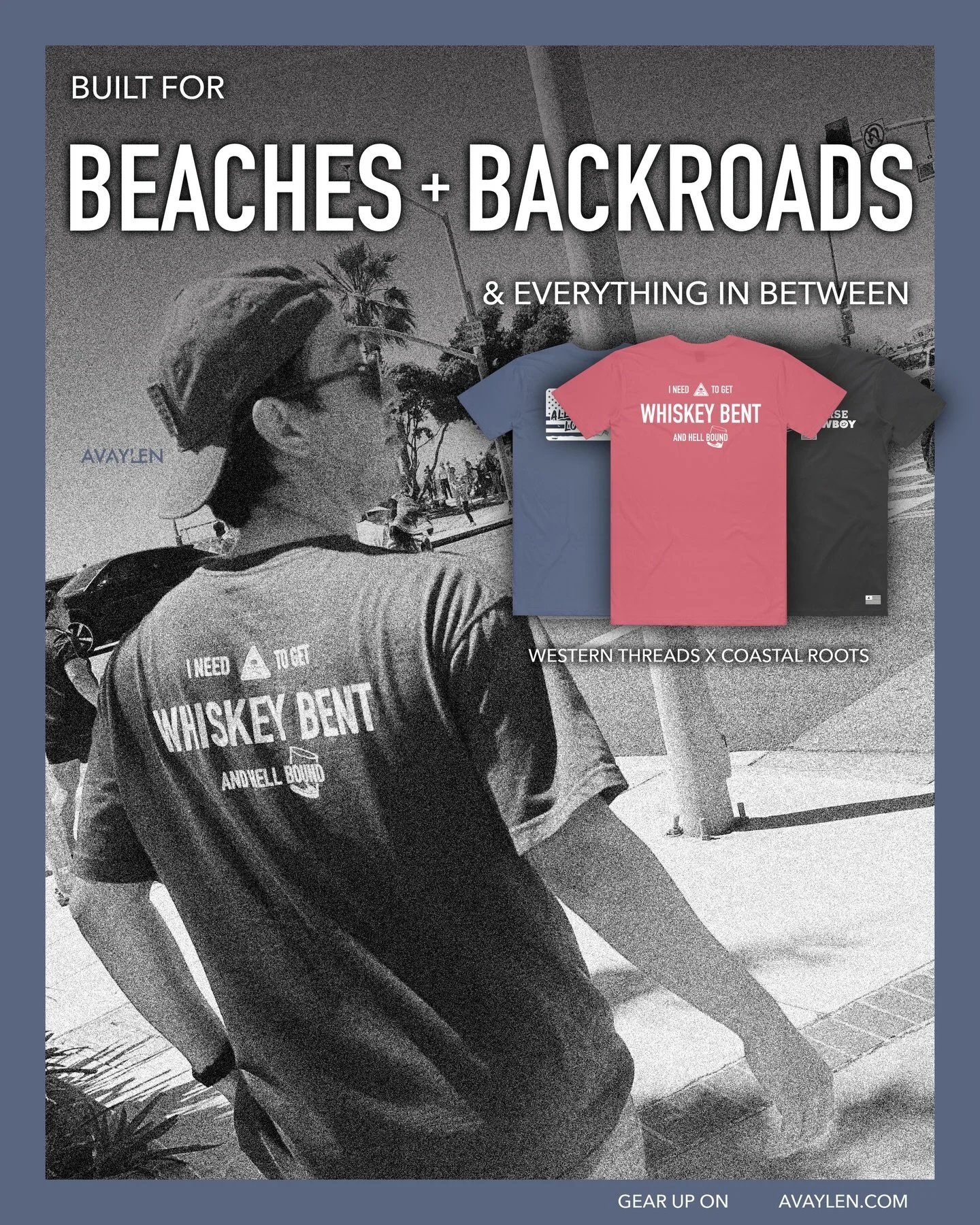 SAVE money - don&rsquo;t have to rebuy crappy tees.
UNIQUE artwork - stand out with gritty, bold aesthetics.

Avaylen makes elevated coastal-inspired westernwear built for beaches and backroads (and everything in between)⚡️Gear up at avaylen.com
.
.
