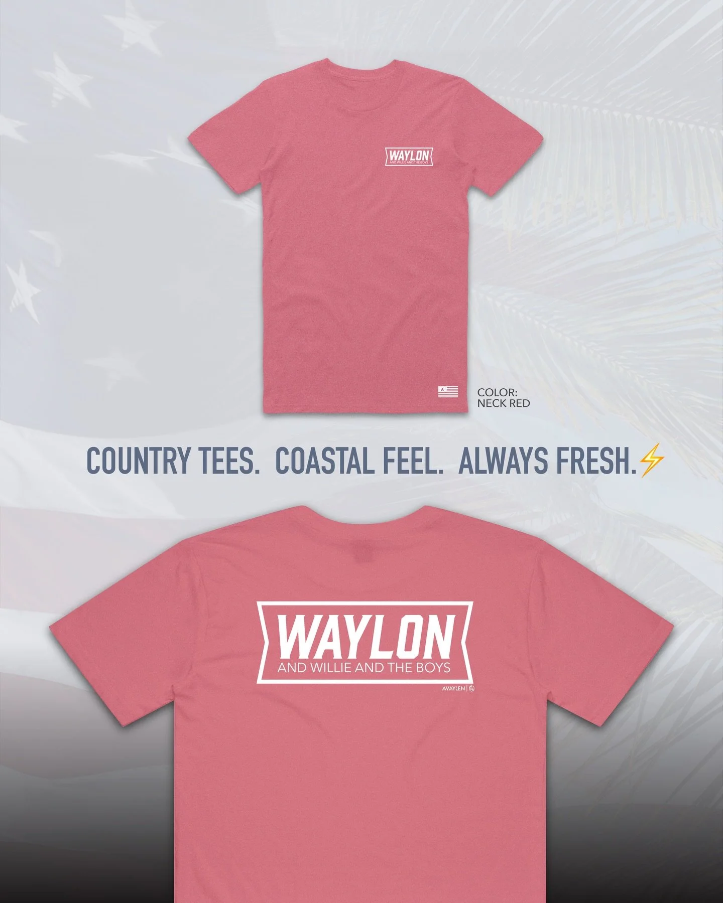 Where SoCal and Western meet 🇺🇸🌴

Avaylen makes elevated coastal-inspired western tees built for beaches and backroads⚡️ Gear up on Avaylen.com
. 
.
.
#avaylen #socalcountry #countrymusic #westernwear #coastalcountry