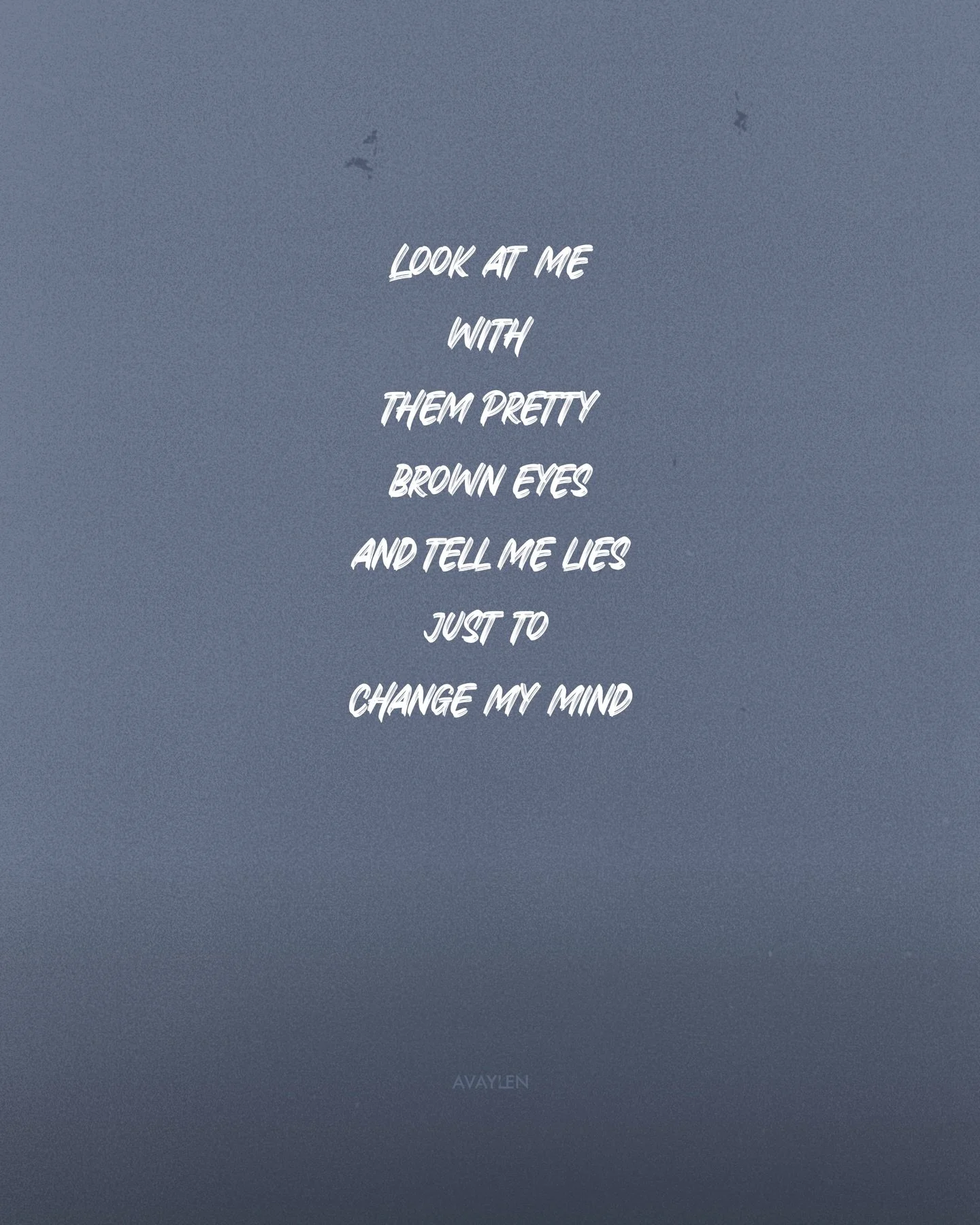 Look at me with them pretty brown eyes and tell me lies just to change my mind&hellip;

Avaylen makes elevated coastal-inspired western tees built for beaches and backroads⚡️ Gear up on Avaylen.com 
. 
.
.
#avaylen #socalcountry #countrymusic #wester