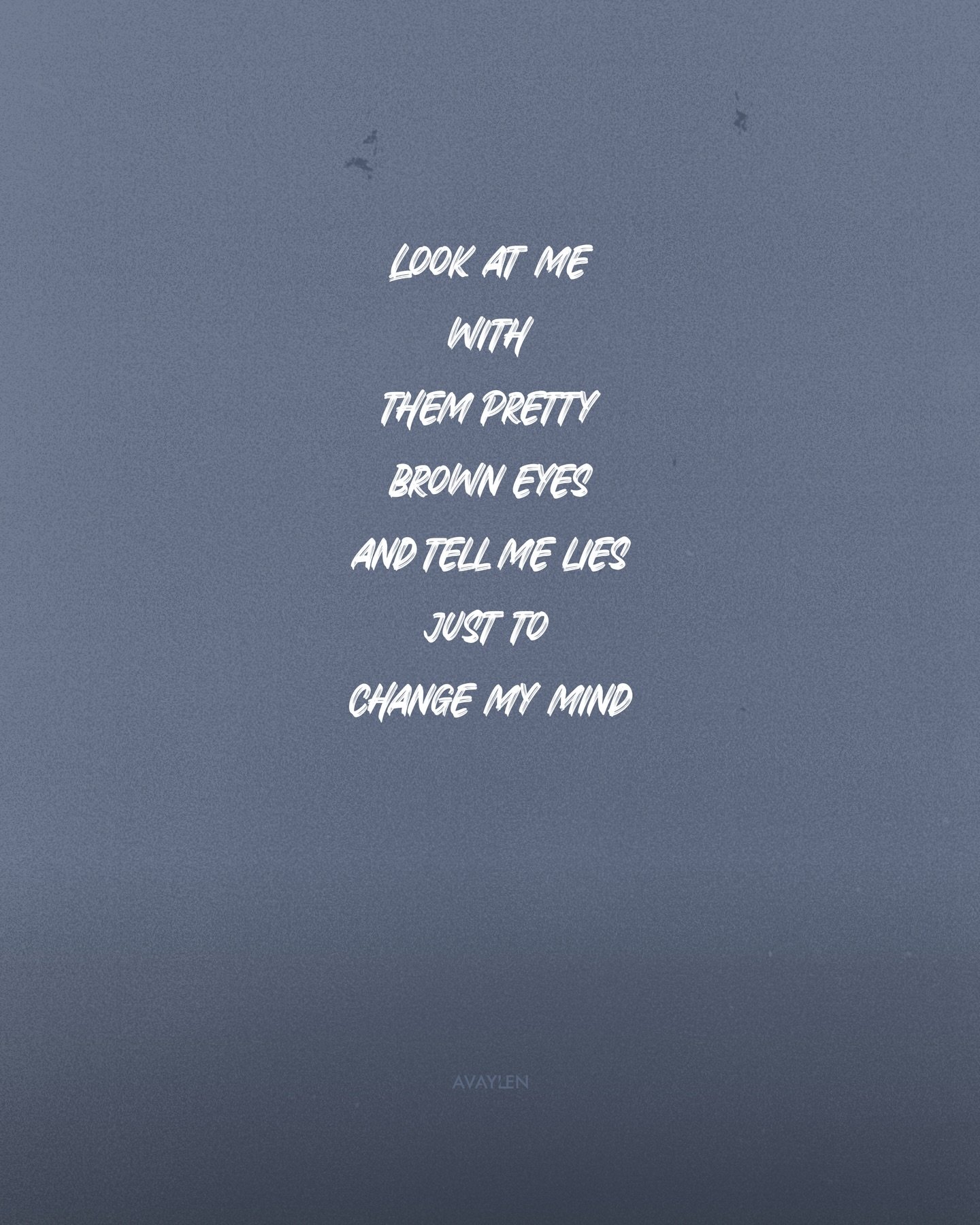 Look at me with them pretty brown eyes and tell me lies just to change my mind&hellip;

Avaylen makes elevated coastal-inspired western tees built for beaches and backroads⚡️ Gear up on Avaylen.com 
. 
.
.
#avaylen #socalcountry #countrymusic #wester