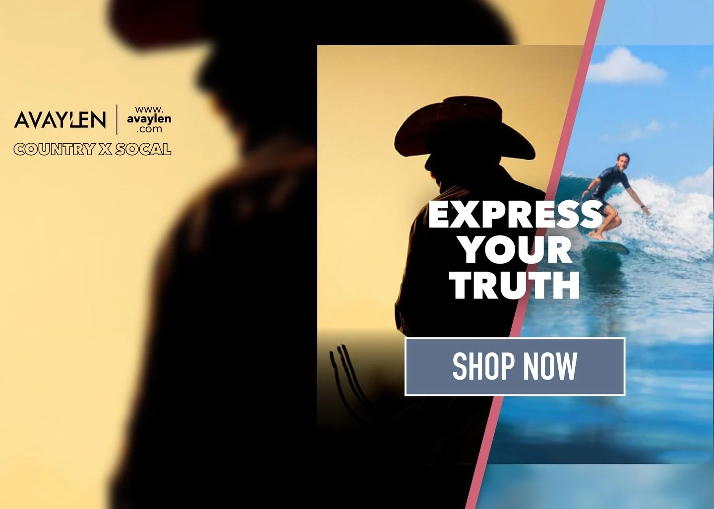 SWIPE 👉 Dope western tees with original artwork &mdash; influenced by the coast 🌴

Avaylen makes elevated coastal-inspired western tees built for beaches and backroads⚡️ Gear up on Avaylen.com
. 
.
.
#avaylen #socalcountry #countrymusic #westernwea