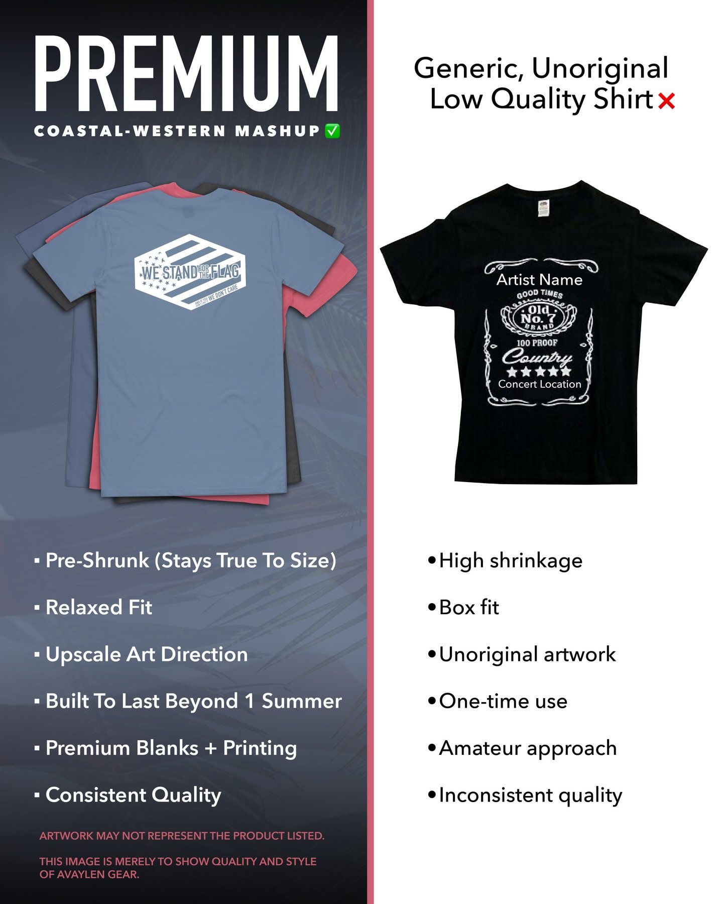 Trust us &mdash; we know quality. From good looking designs to double-needle stitching, we&rsquo;ve got quality coastal western gear for you⚡️ 

Avaylen makes elevated coastal-inspired western wear built for beaches and backroads⚡️Gear up on Avaylen.