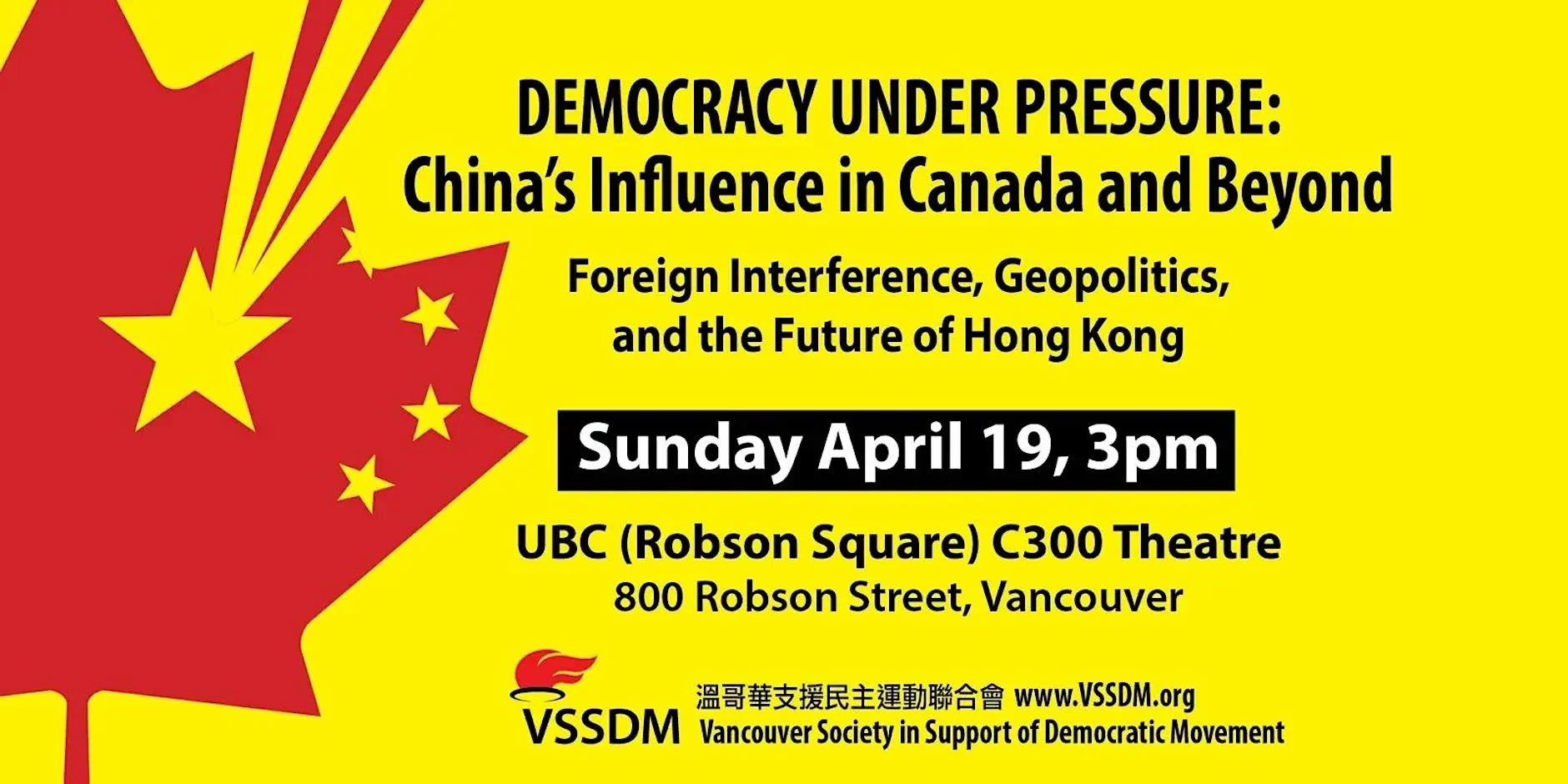 Democracy Under Pressure: China’s Influence in Canada and Beyond