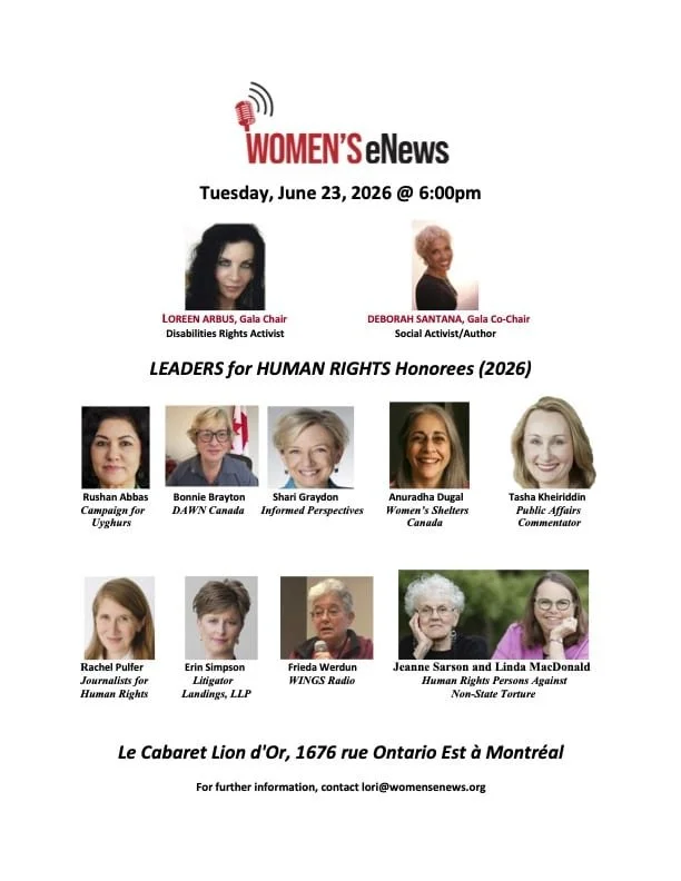 Unbroken Author Named Women’s eNews Honouree