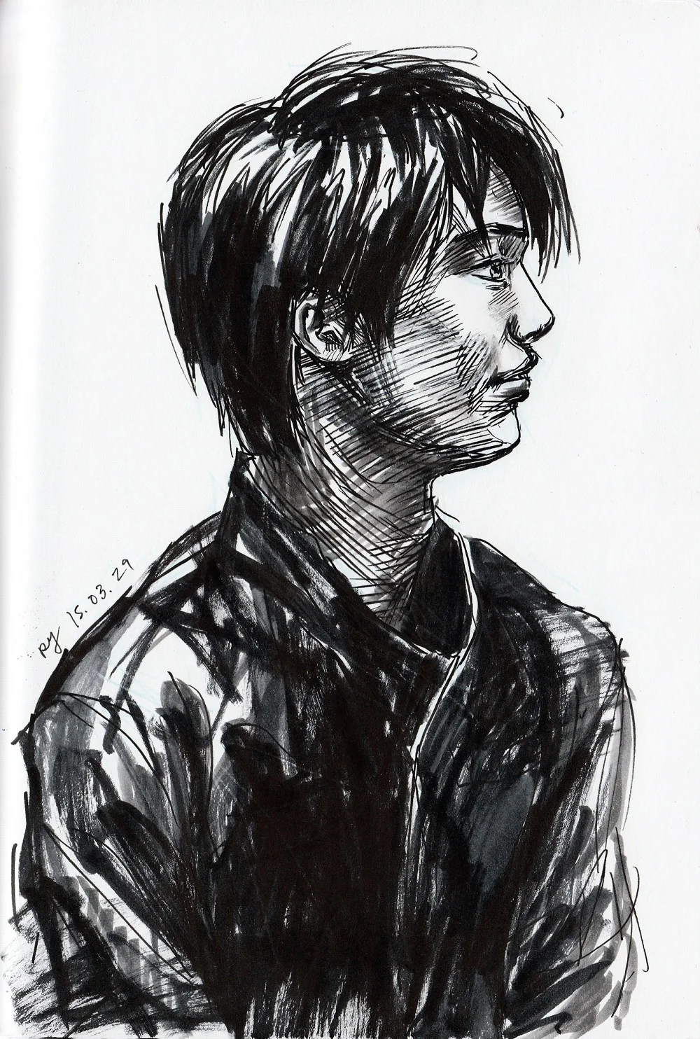 Looking on-