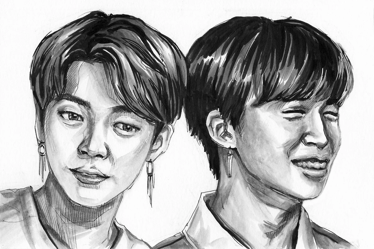 JM sketch expression practice