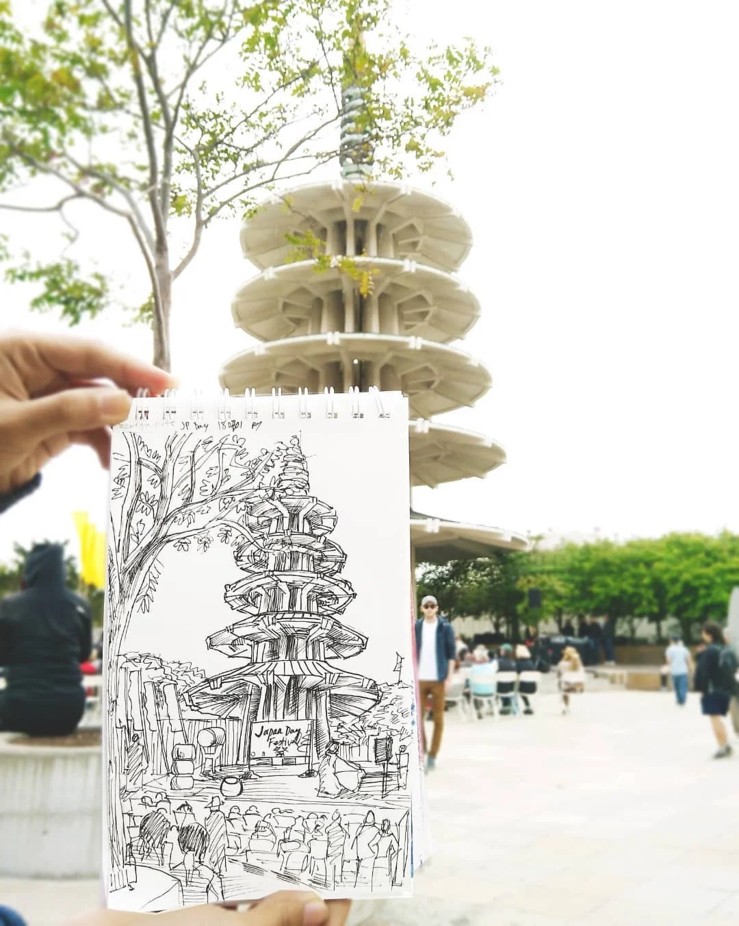 Japan Day (with San Francisco Japan Town's  ‘Peace Pagoda’)