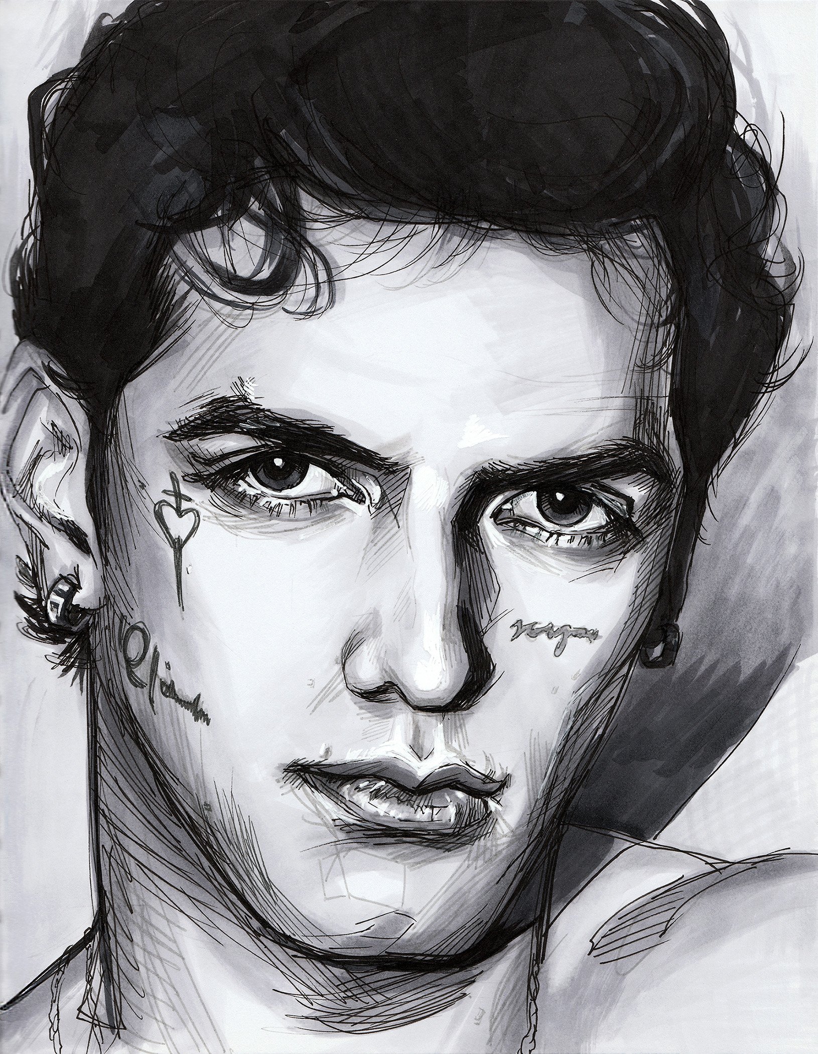 Achille Lauro - Smoldering Gaze