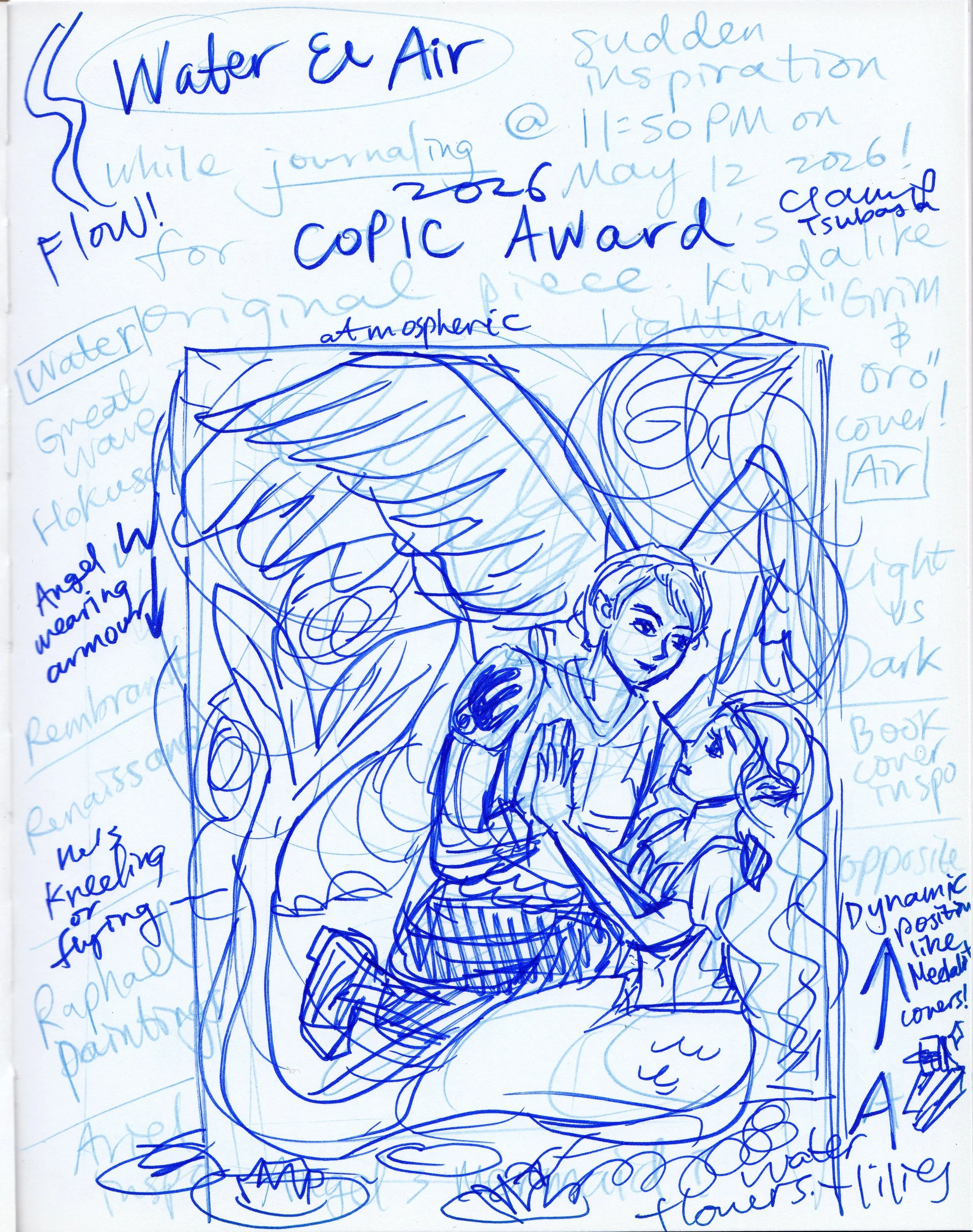 Water & Air – First preliminary sketch 