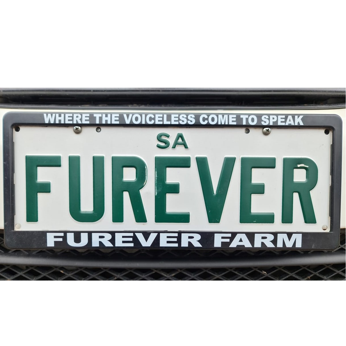 Furever Farm Number Plate Surrounds