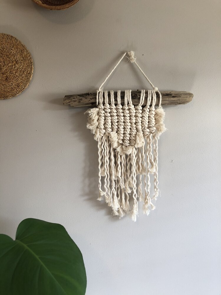 Small Rope Macrame Wall Hanging — Myriad Mind Makery
