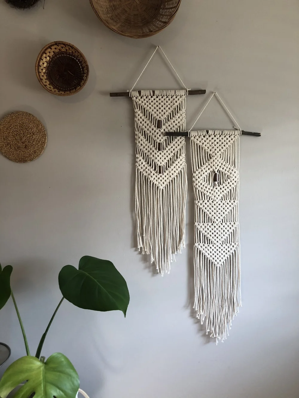 Macrame chevron pattern hot sale