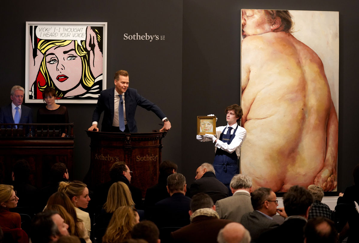 Sotheby’s Post-War and Contemporary Art Sale, March 2019. Courtesy of Sotheby’s.