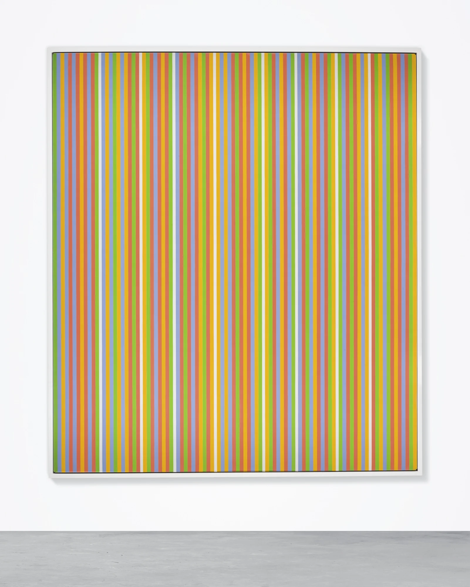 Bridget Riley, Midi, 1983. Courtesy of Sotheby’s.