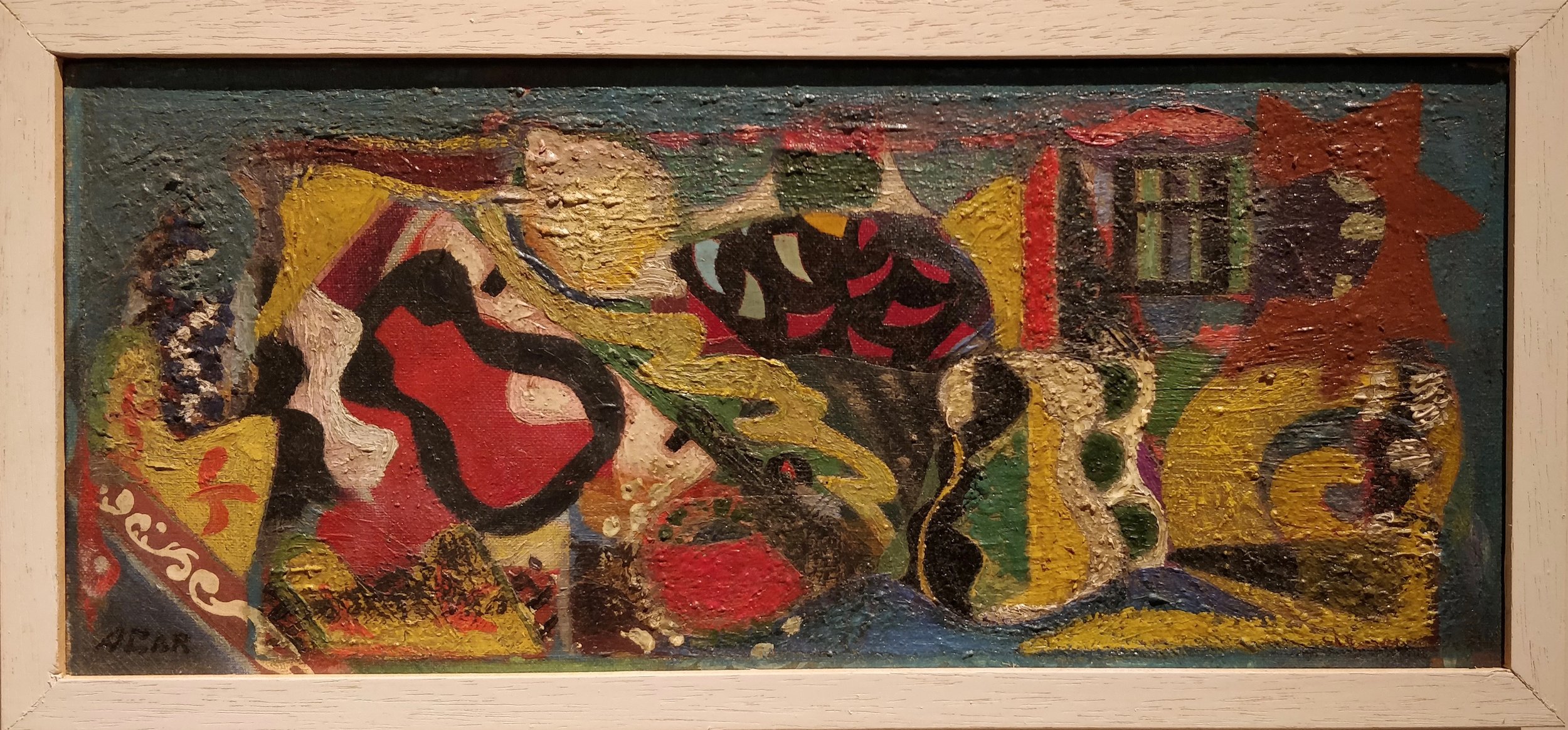 Eileen Agar, Np. 18 Musical Garden, 1947. Oil on Canvas