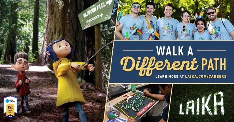 Award-winning #LifeAtLAIKA employer branding campaign