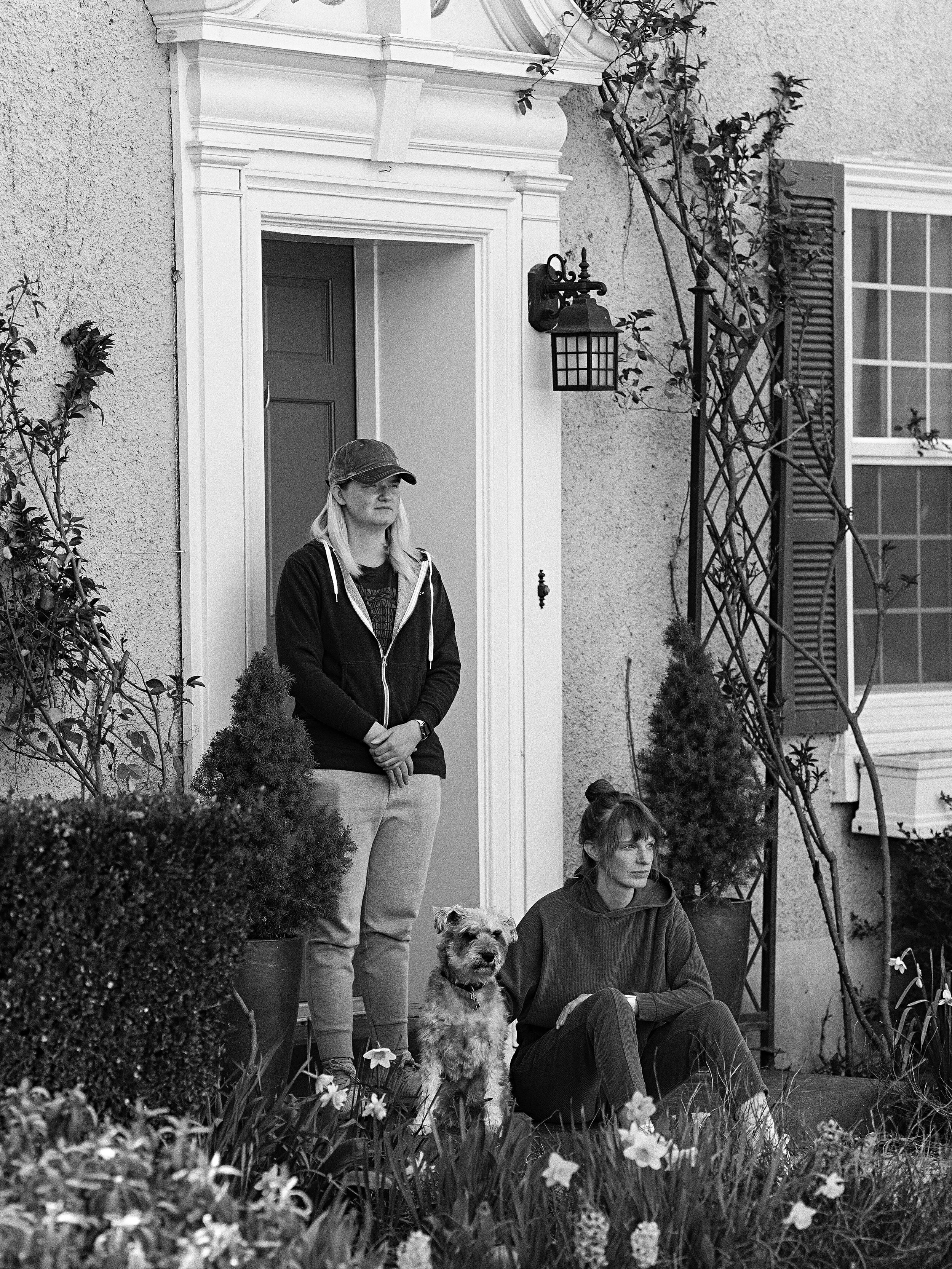 COVID-19 Quarantine Porch Portraits with Fujifilm GFX 50R and Pentax 6x7 Lenses