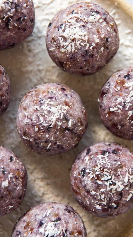 Quick and Easy Blueberry Bliss Balls
