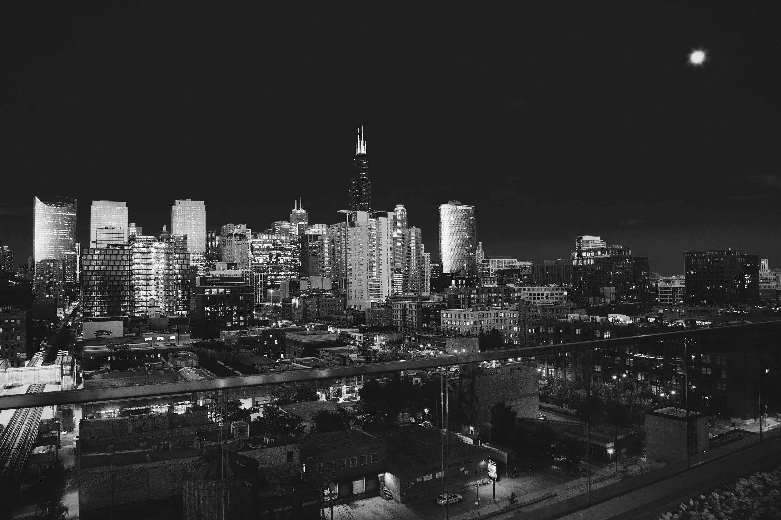 %22View From Aberdeen, Horizontal B&W%22.JPG