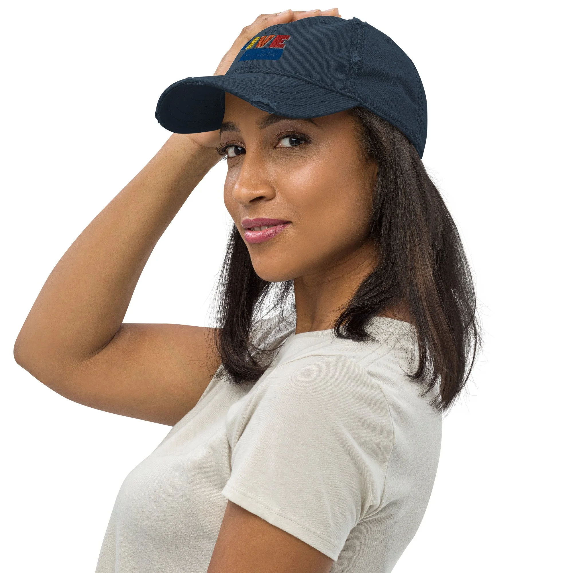 distressed-dad-hat-navy-left-front-651615a5bd282.jpg