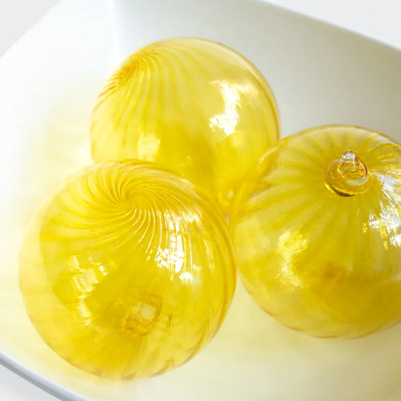 Gold Ornament | Tara Blown Glass