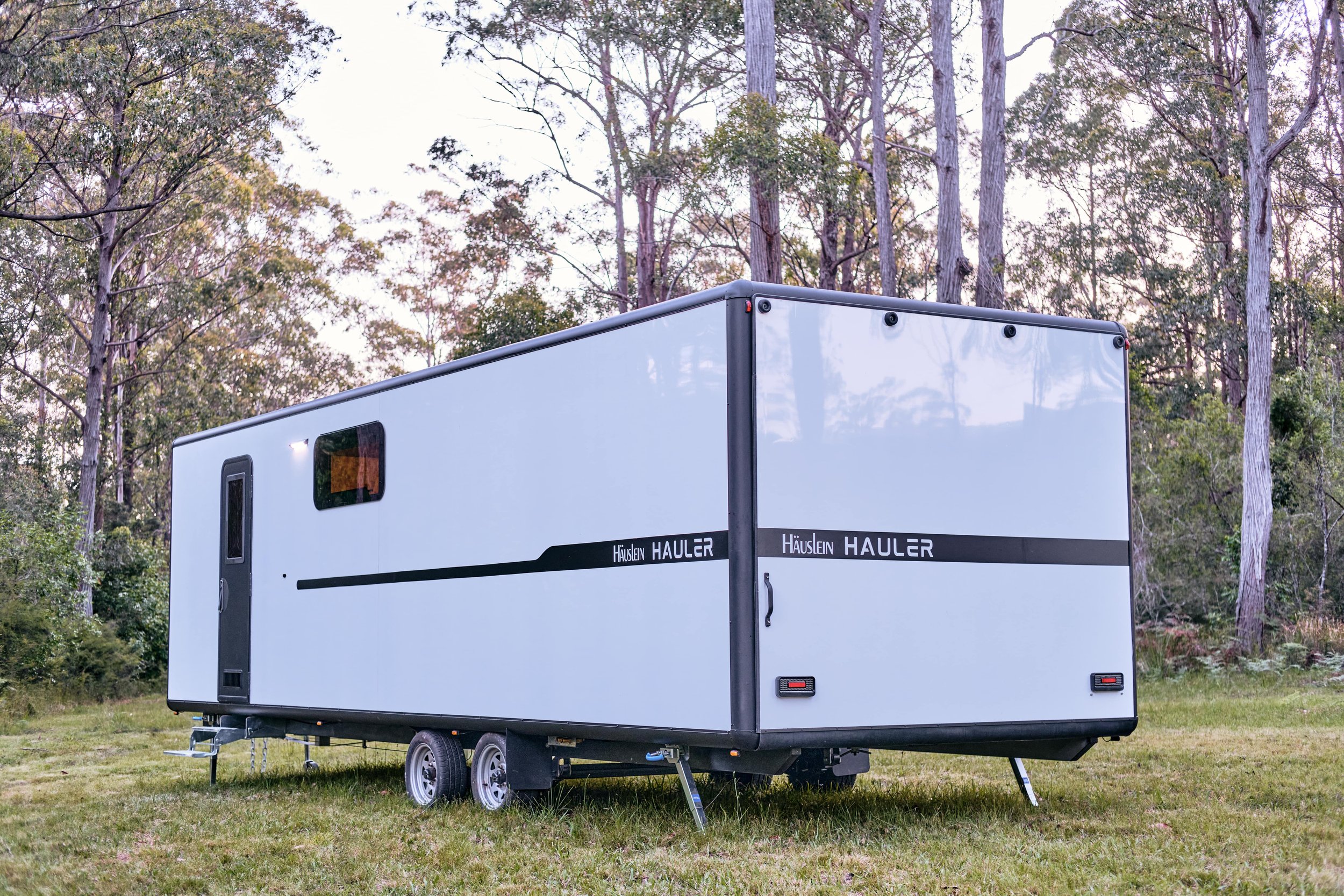 Häuslein Hauler (Toy Hauler Caravan) — Häuslein Tiny House Co