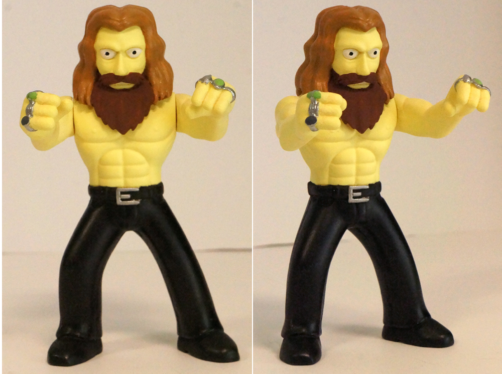 I glued Alan’s arms in a spell-casting/ Sith lightning pose because he is awesome.