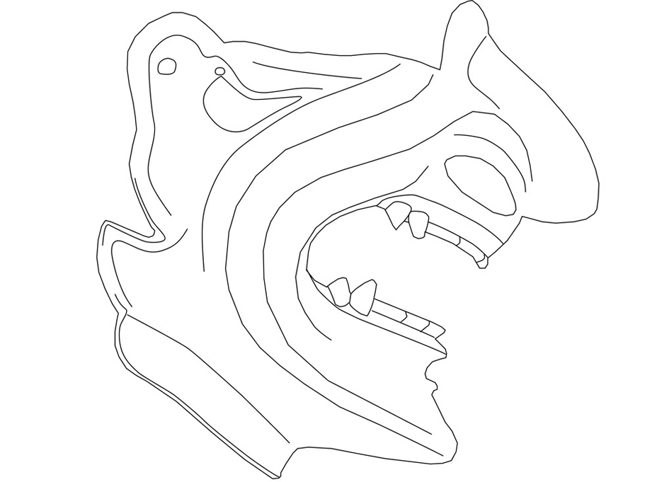 I drew a template for the new mempo.